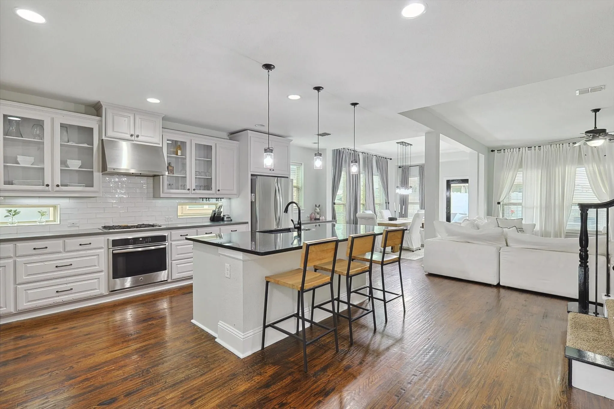 The heart of the home! rustic farm cabinetry