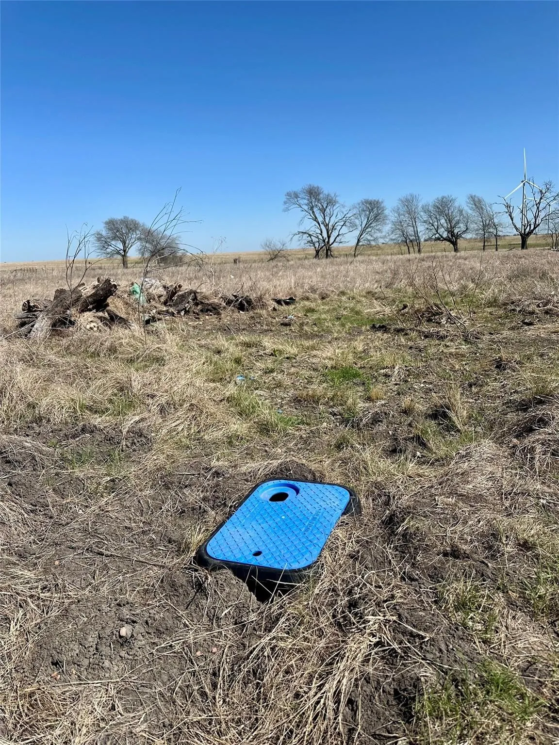 Brand new water meter waiting to be connected.