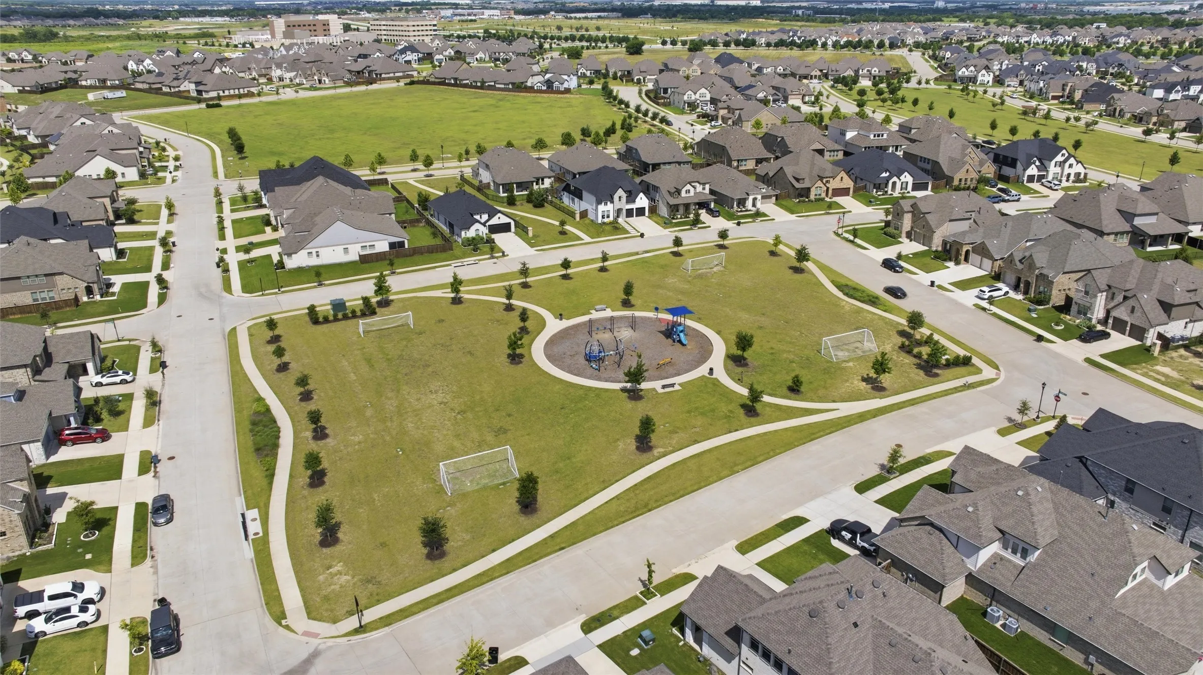Nearby Family park and sports fields