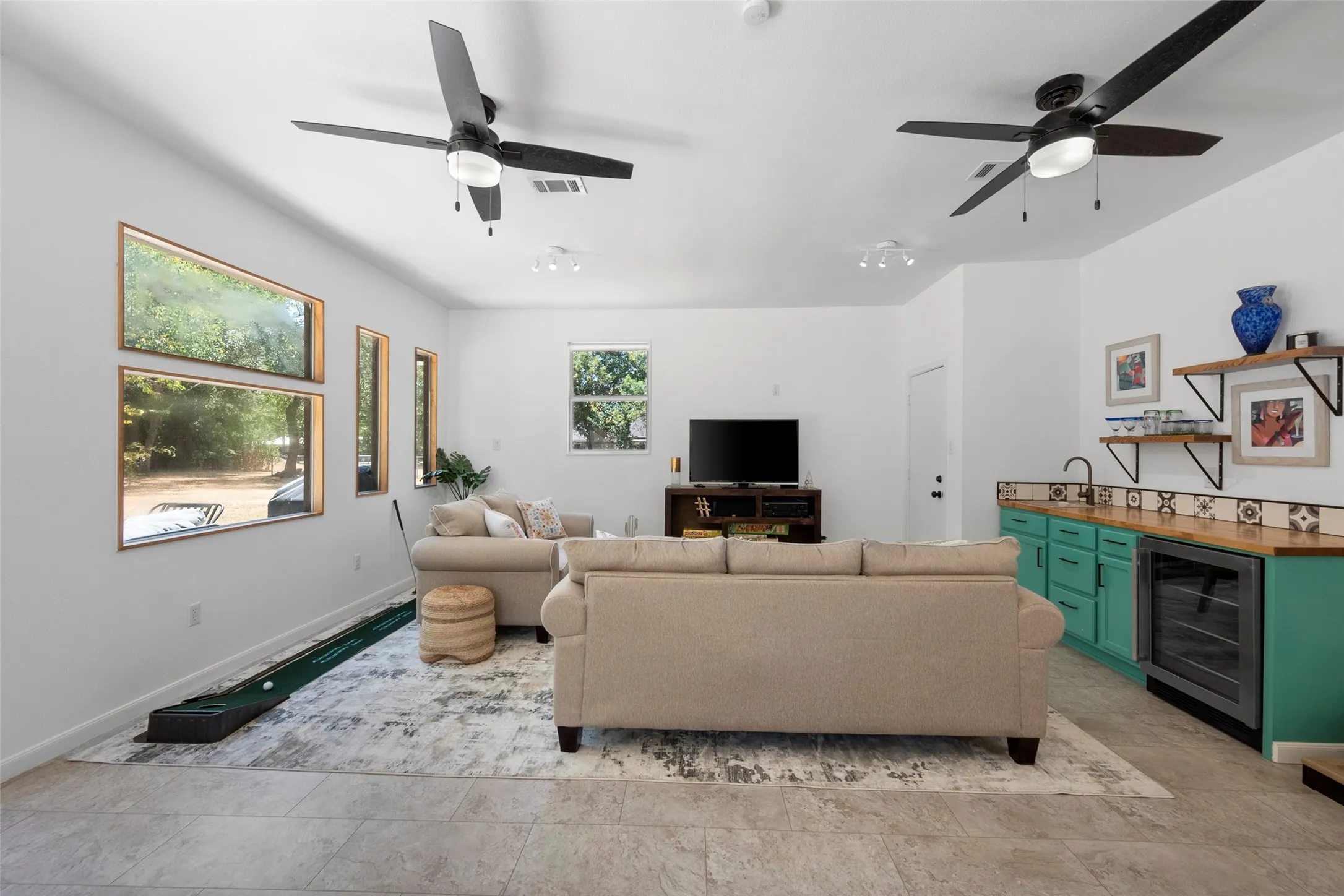 Large entertainment room