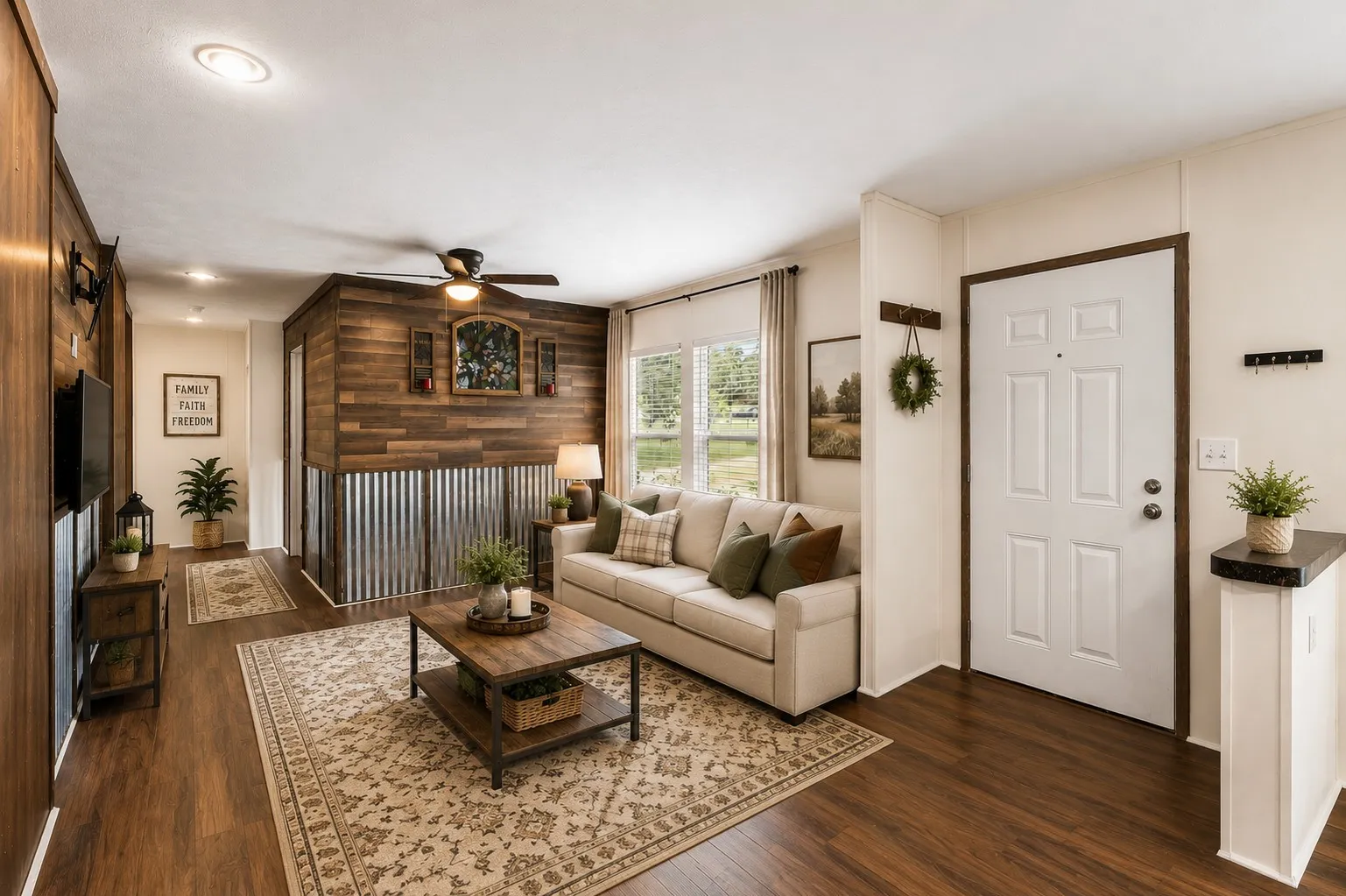Living Room. This image has been virtually staged.