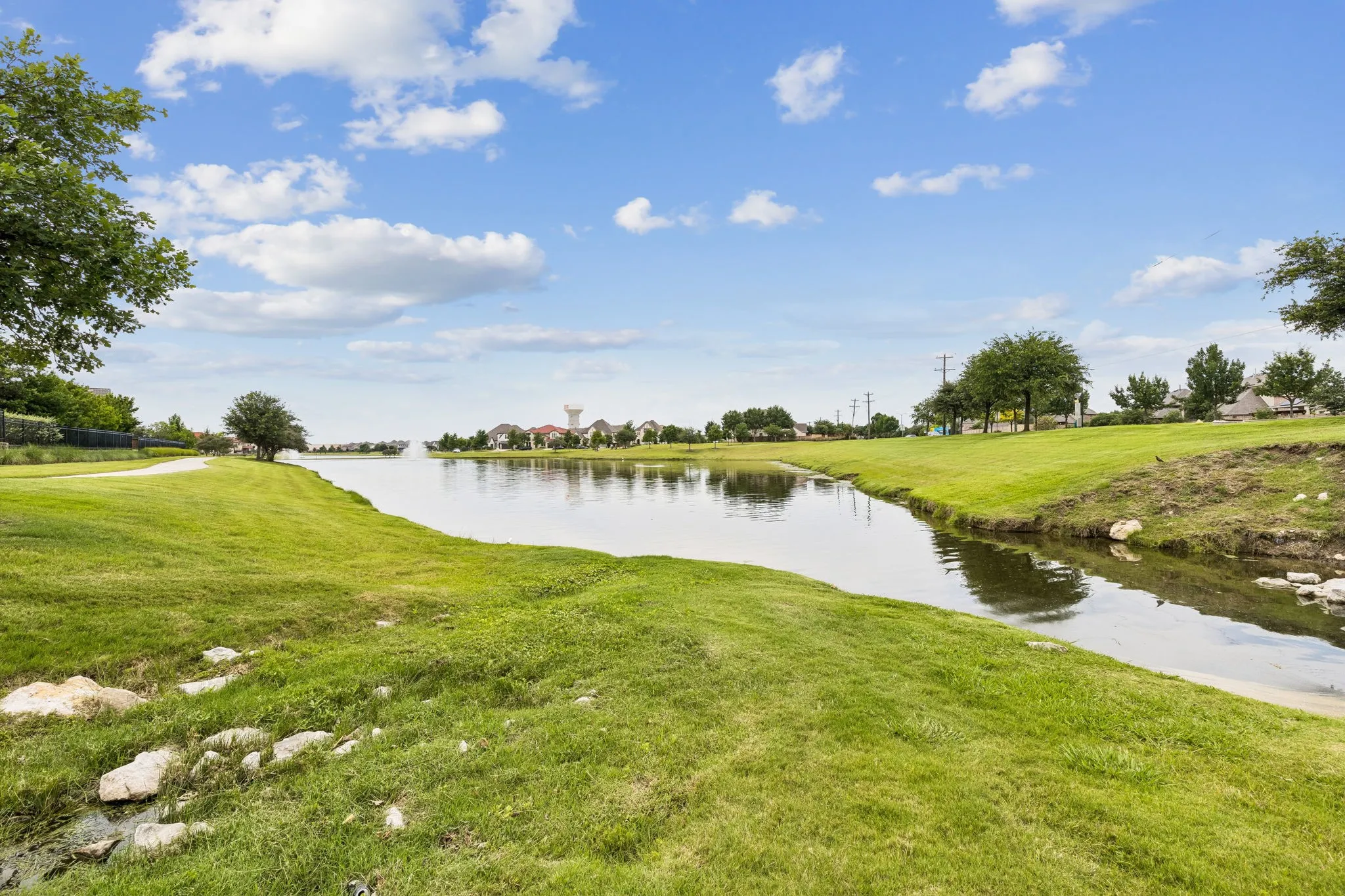 Scenic views and walking trails throughout the community