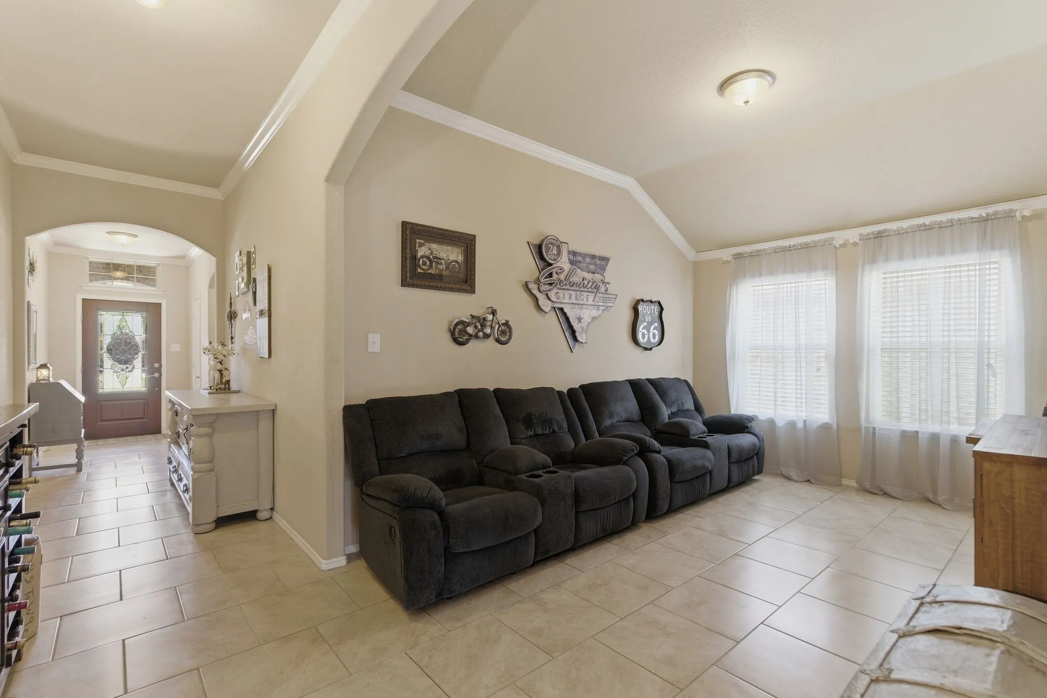 Formal Dining currently being used as an additional living area