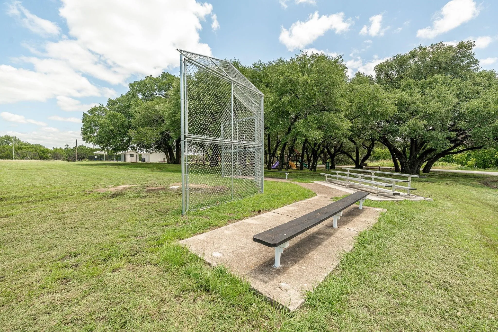 Community baseball field