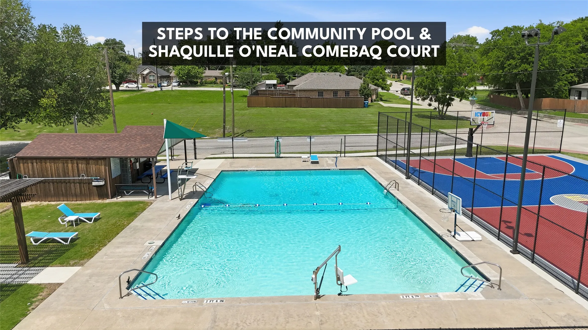 Spend Sunny Afternoons at the Neighborhood Pool Just Steps From The Homesite.