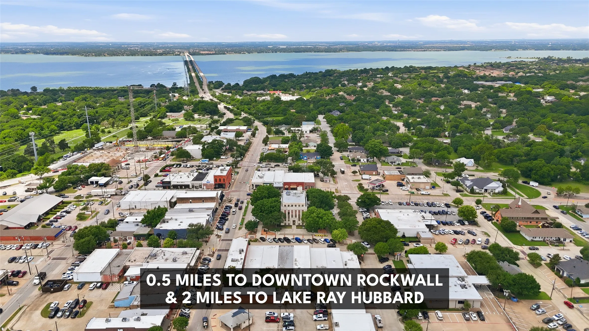 One of the Few Remaining Opportunities to Build Near Downtown Rockwall.