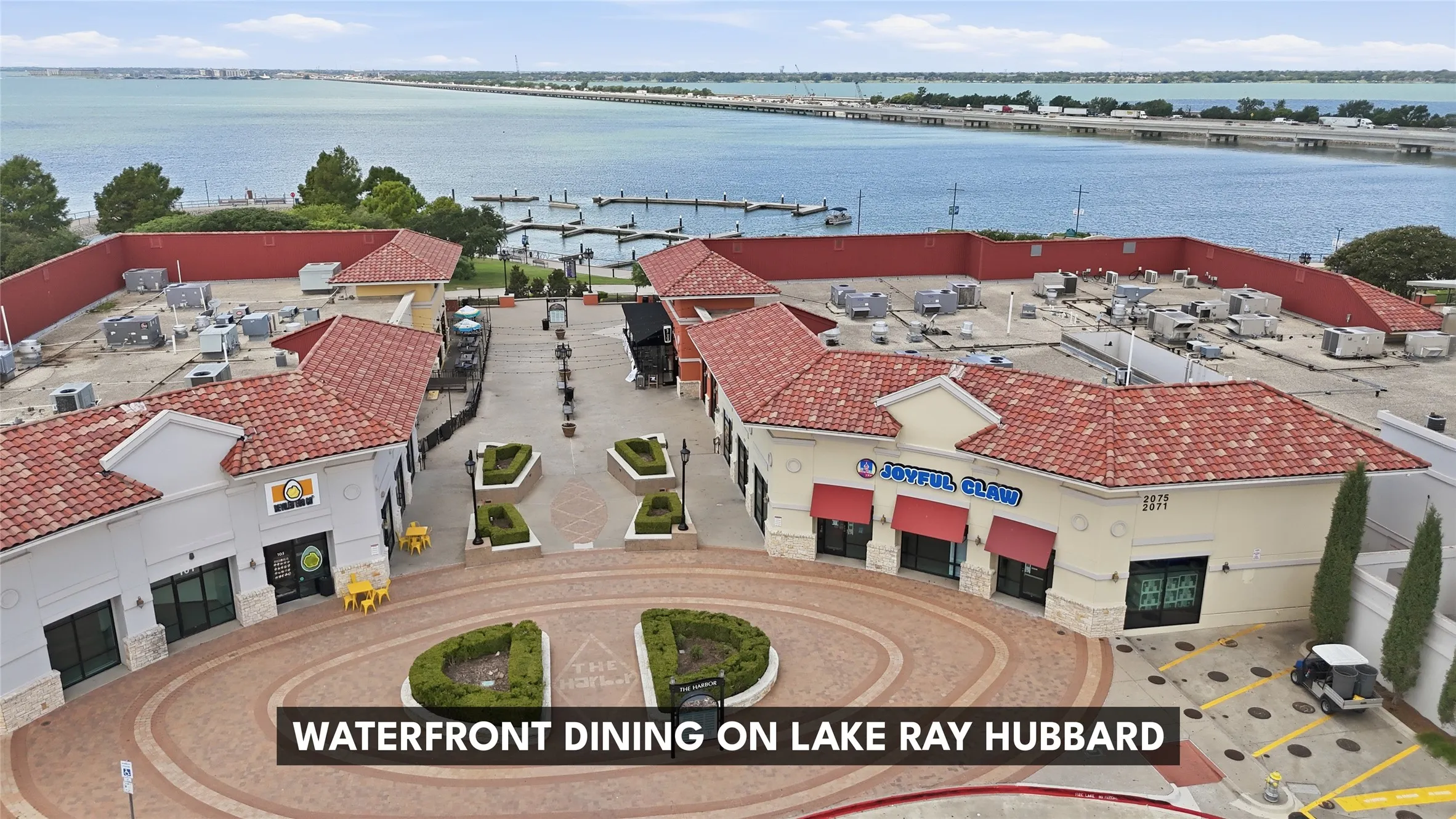 Savor Waterfront Dining, Live Music, and Stunning Lake Views Just Minutes Away.