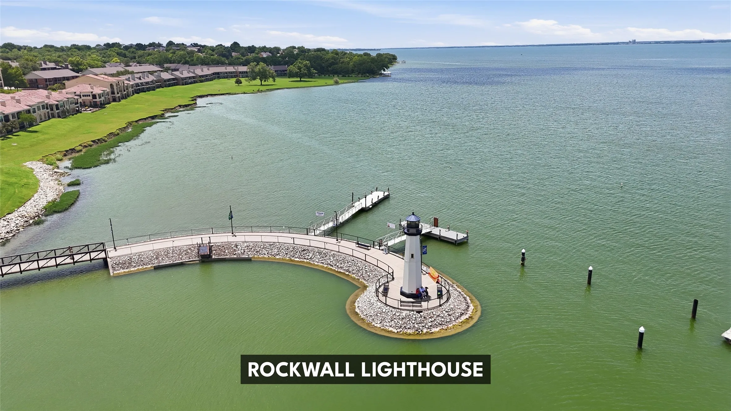 Enjoy Easy Access to the Iconic Rockwall Lighthouse and the Waterfront Lifestyle of Lake Ray Hubbard.