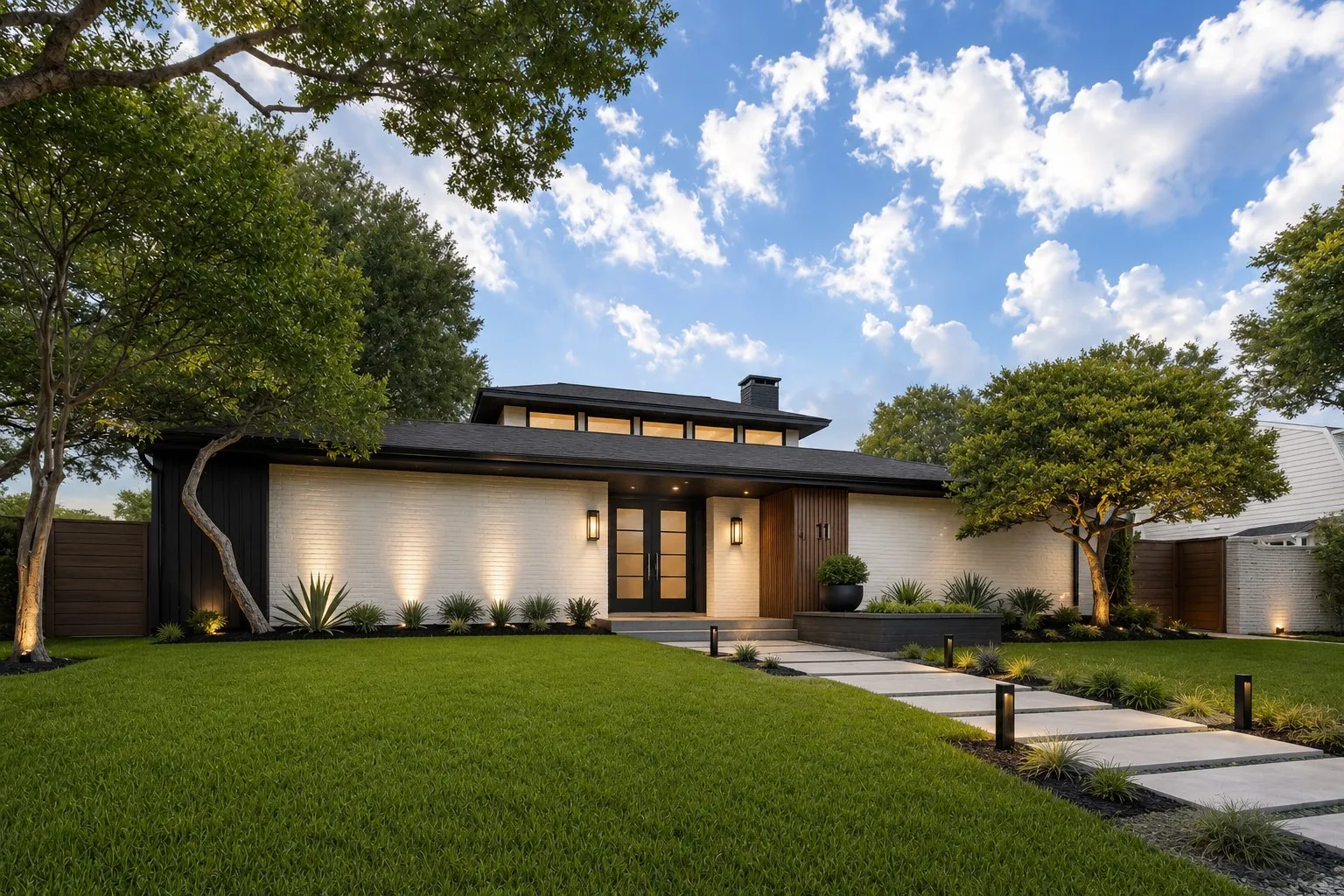 Virtual rendering of the renovated exterior