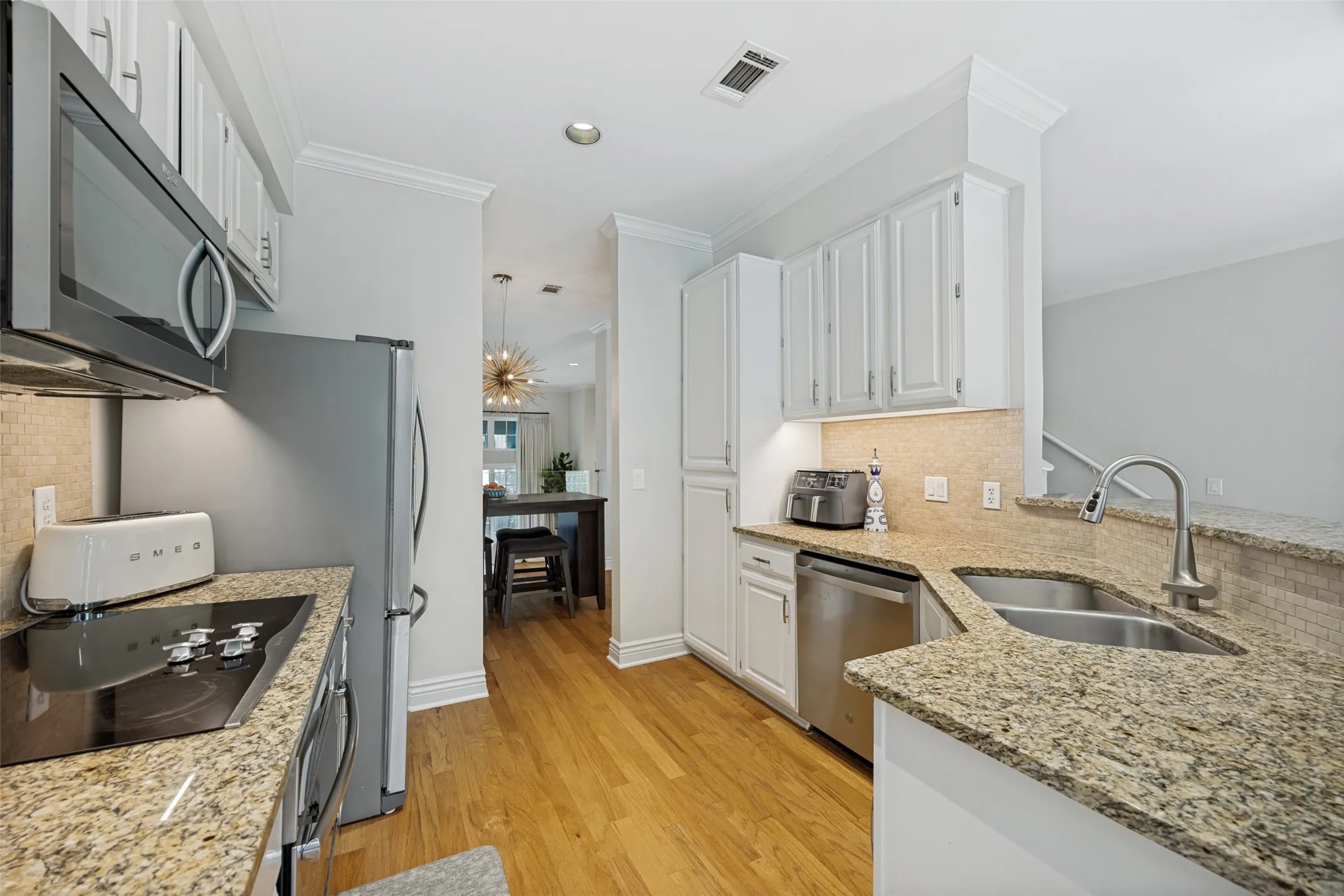 Stainless steel appliances