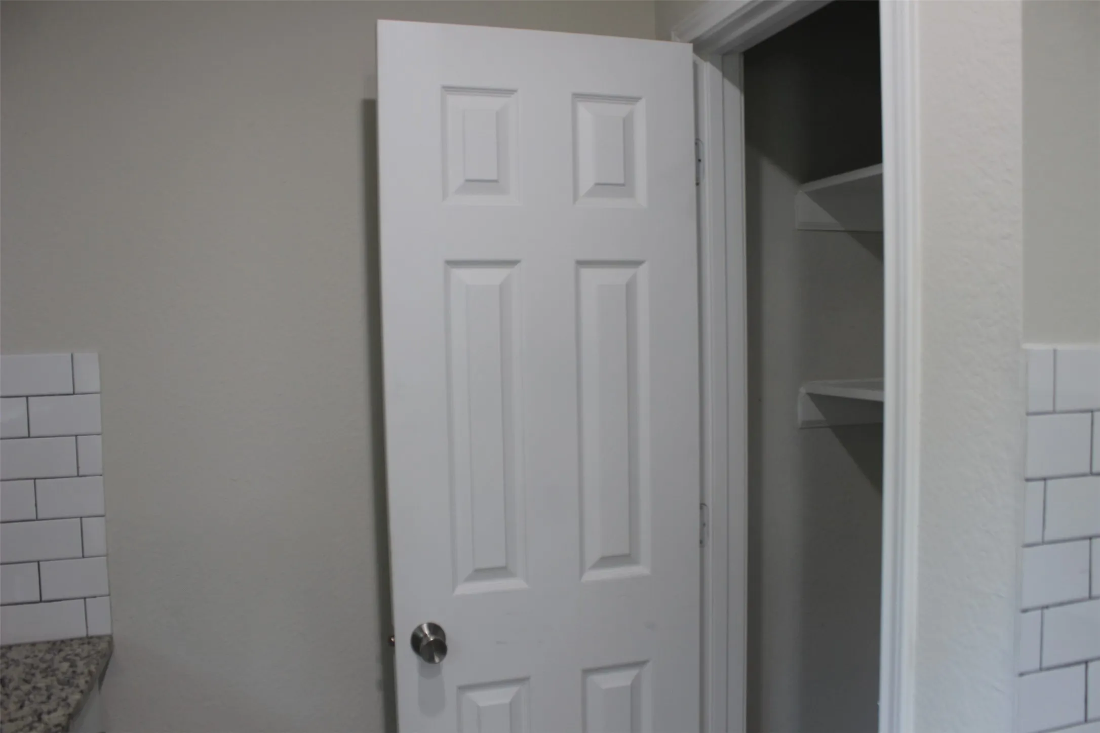 A good size pantry in the kitchen