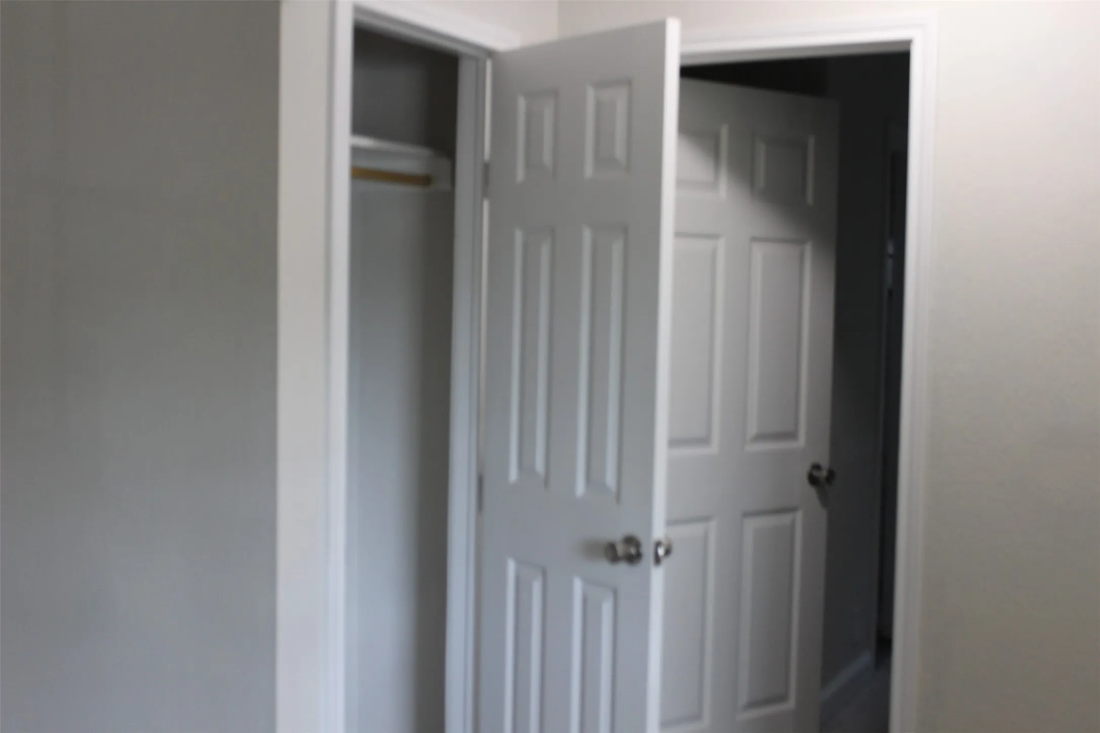 Coat closet in the living room