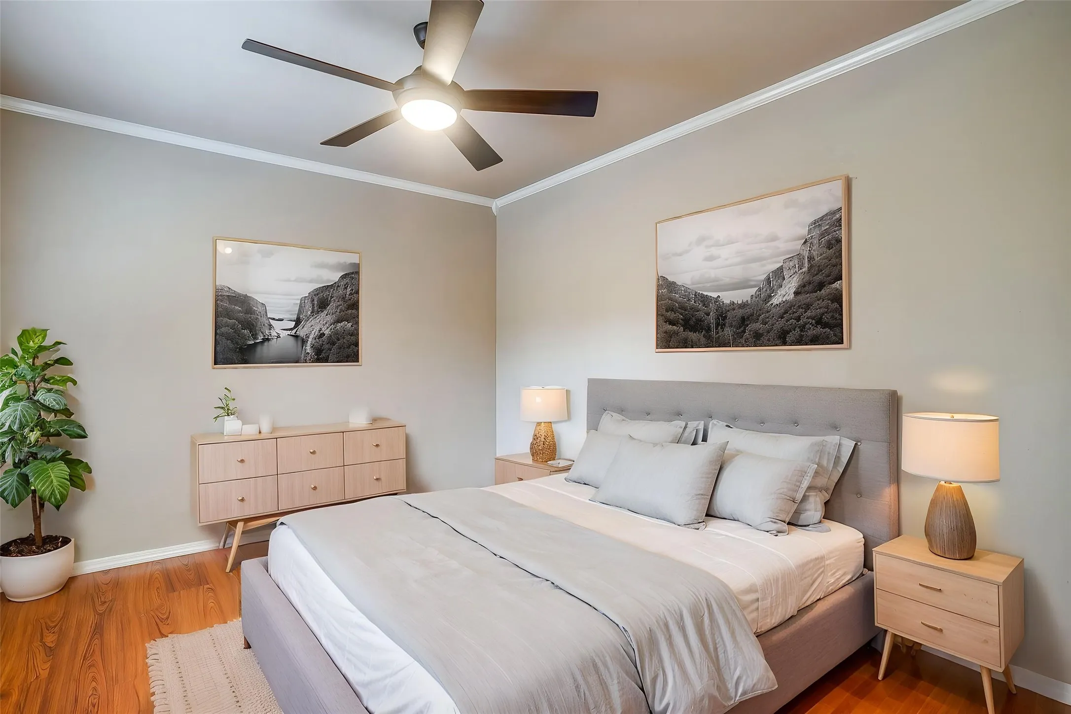 2nd floor bedroom. Virtually staged
