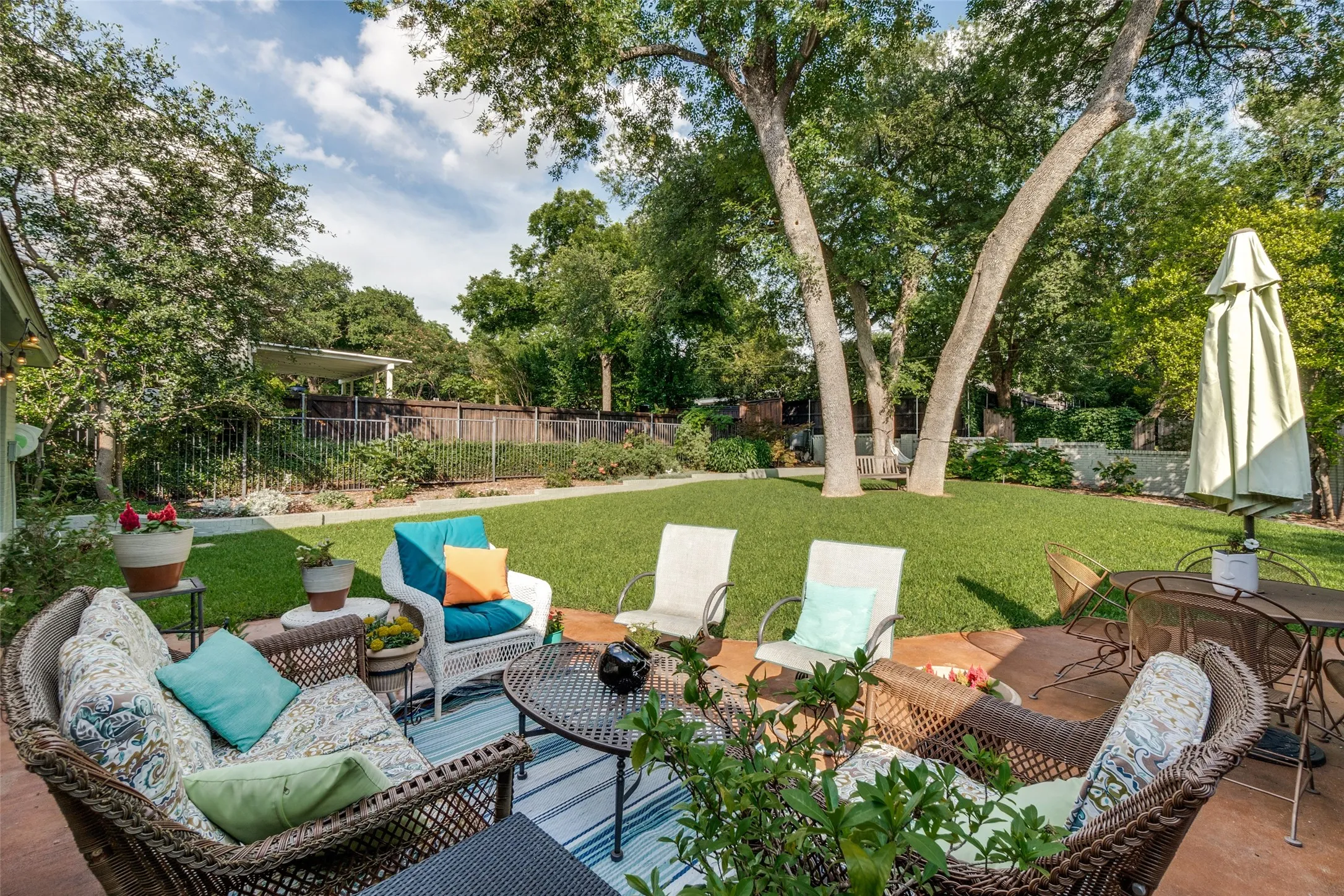 Incredible backyard