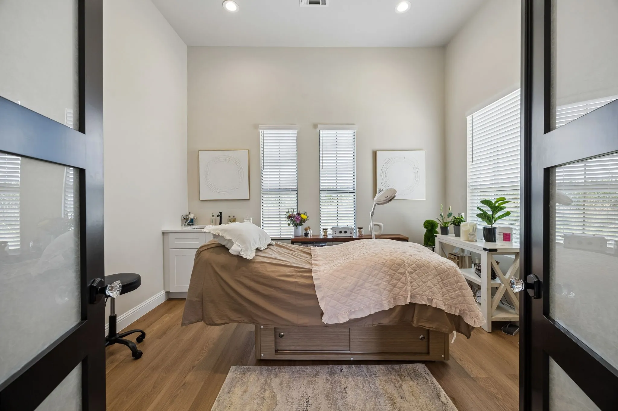 Could be a bedroom or converted back to a Kitchen.