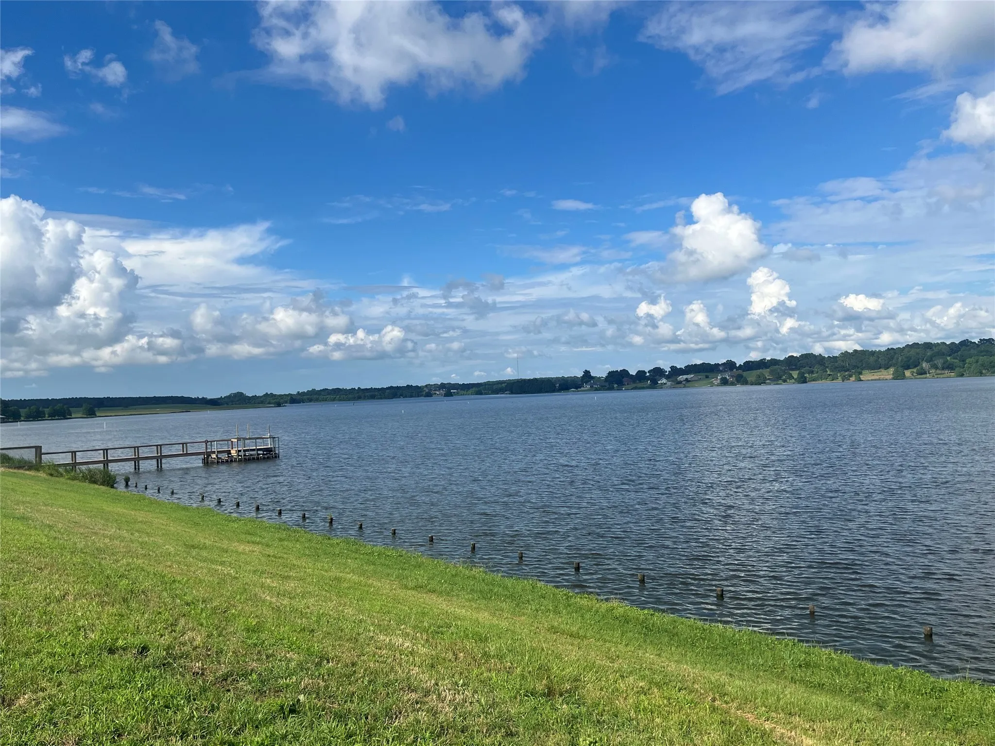 Community lake for fishing or kayaking