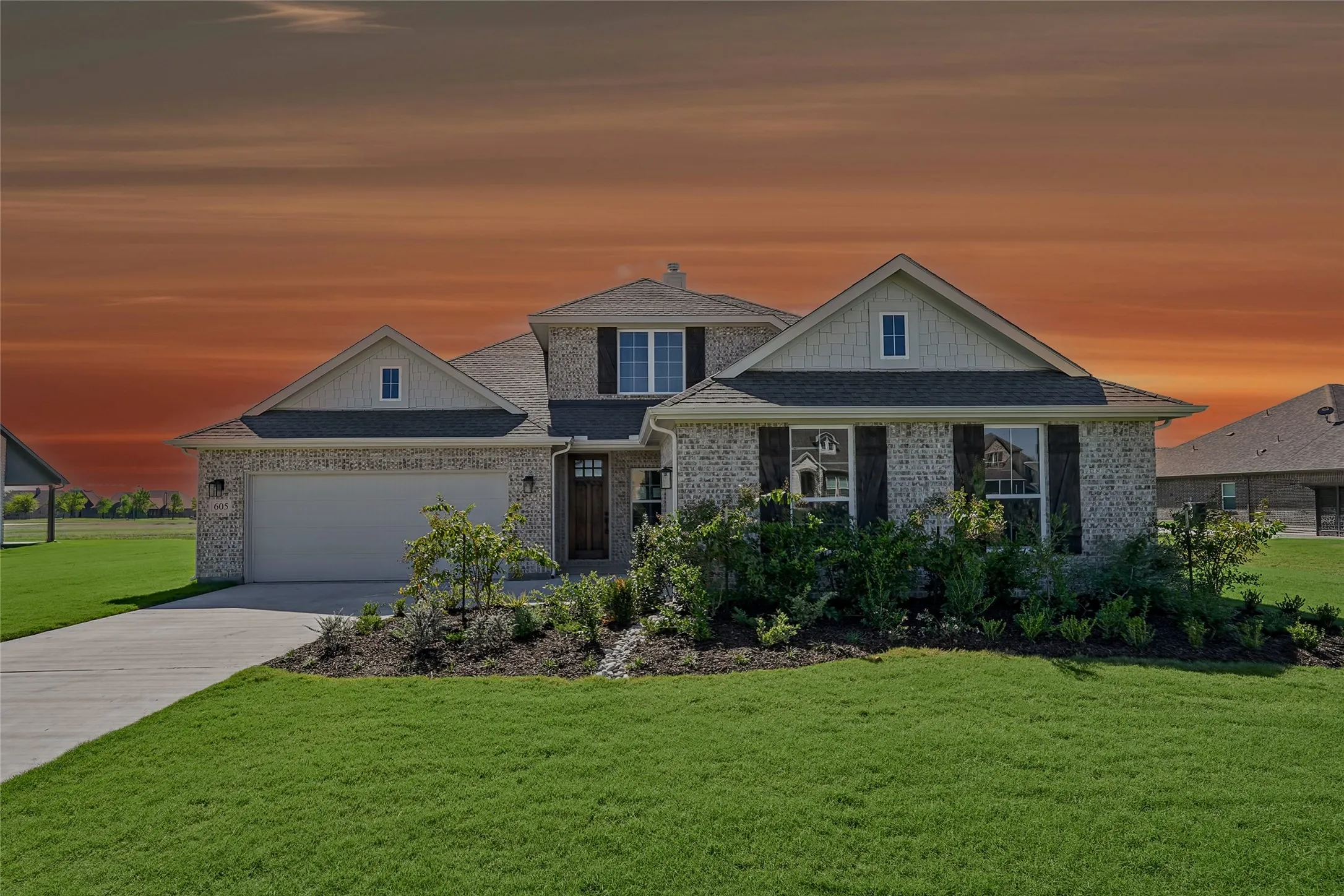 Single Family Residence For Sale in Fannin County , 605 Brown Road, Leonard, Texas 75452, 4 Bedroom, 4 Bathroom, 3 Garage spaces, 2,891 Sqft, built in 2026, mls#21292124, Real Estate Agent in Leonard, Homes For Sale in Fannin county, Homes For Sale in Leonard, Realtor in Leonard Texas, Real Estate Brokerage Independent Realty Texas, Luminita Cordes Realtor