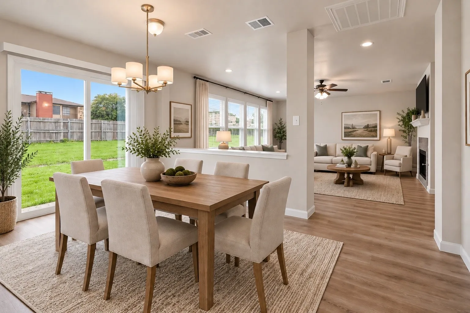 Virtually Staged: Dining Room