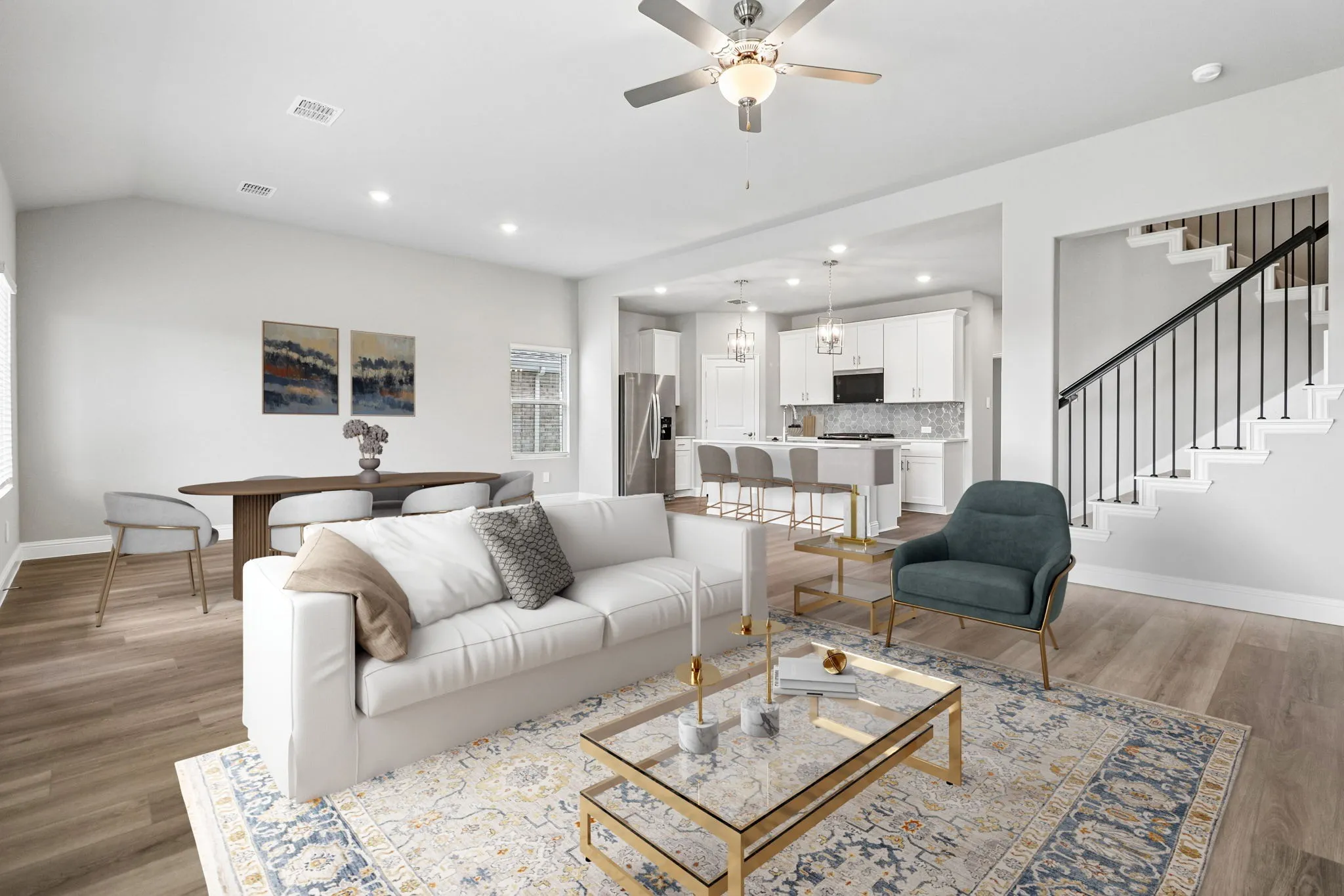 Photo is not of the actual home, but is an inspirational photo of builder’s model home and may depict options, furnishings, and/or decorator features that are not included.