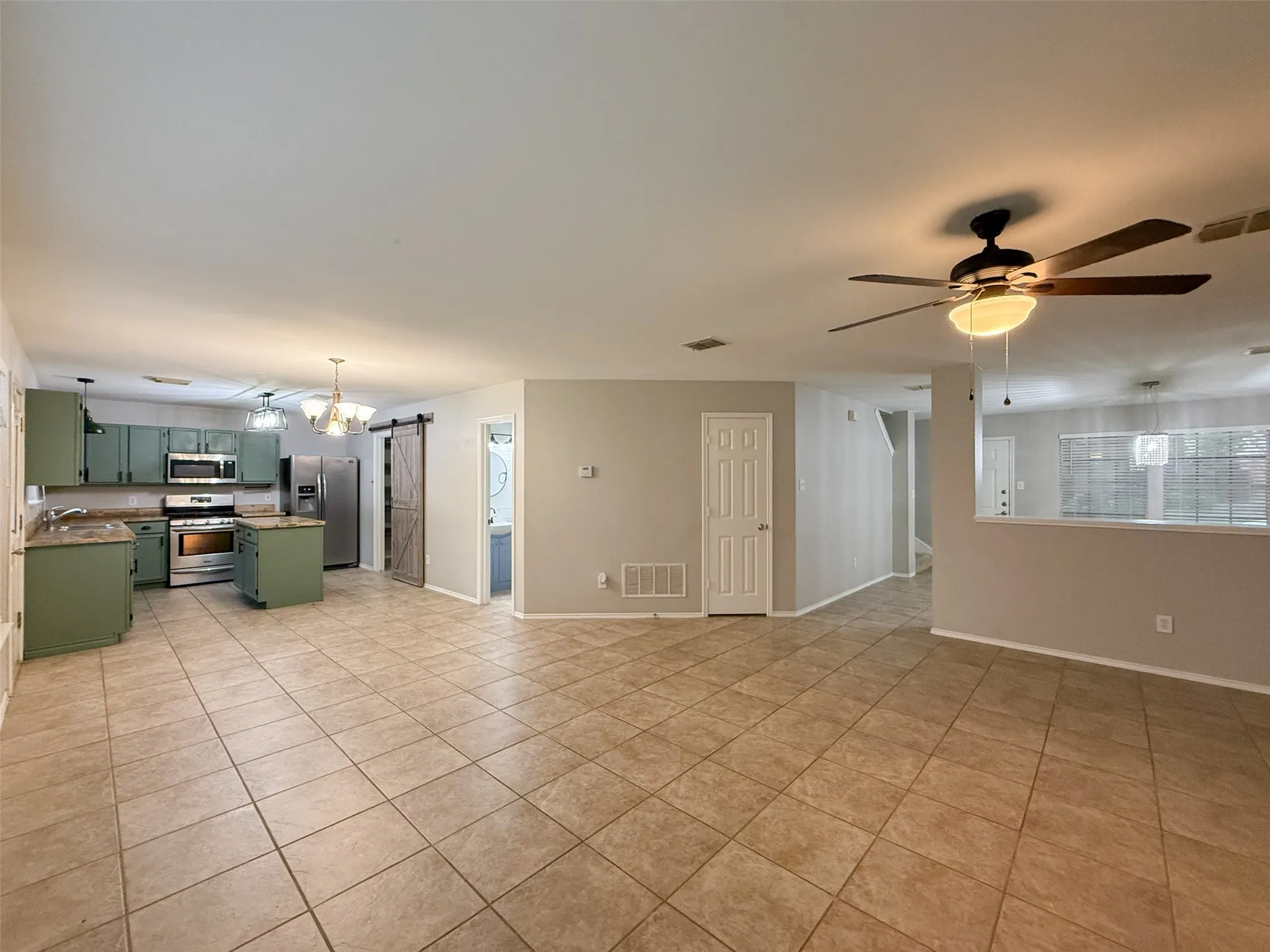 Open Living Areas