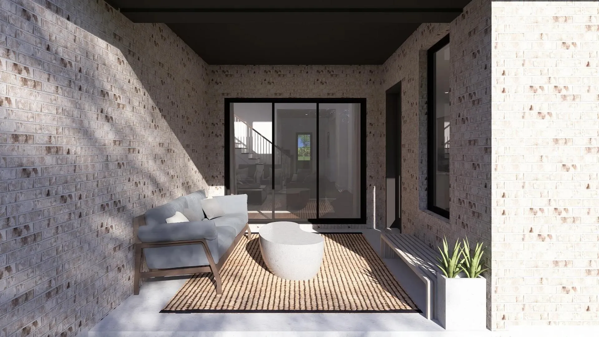 Albert II Outdoor Living Area