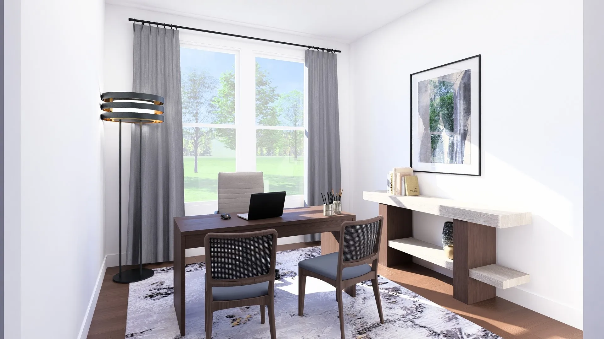 Albert II_Home Office_DALL-SAN