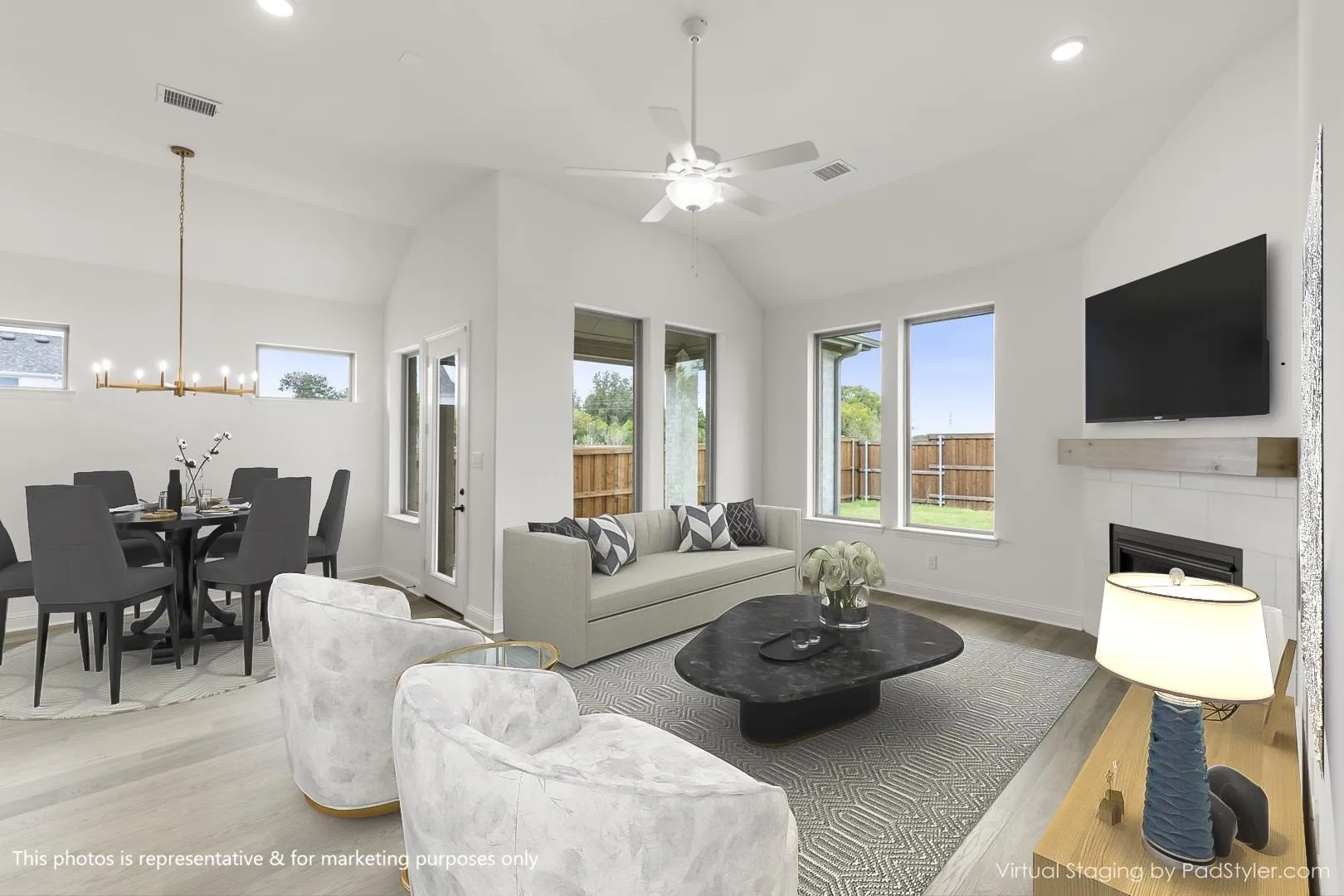 The Huntley B Family Room
