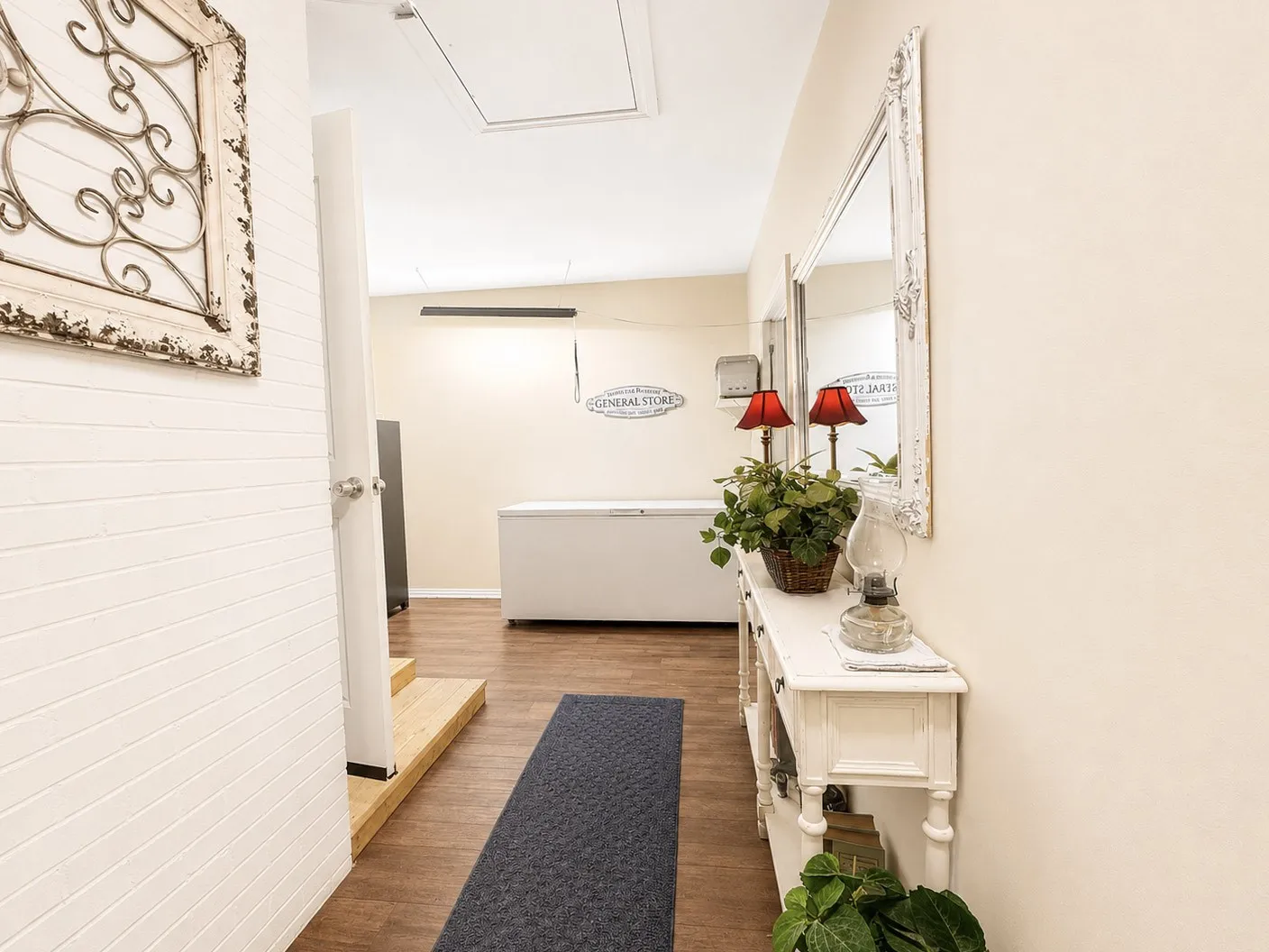 Hallway from Mudroom to main house.