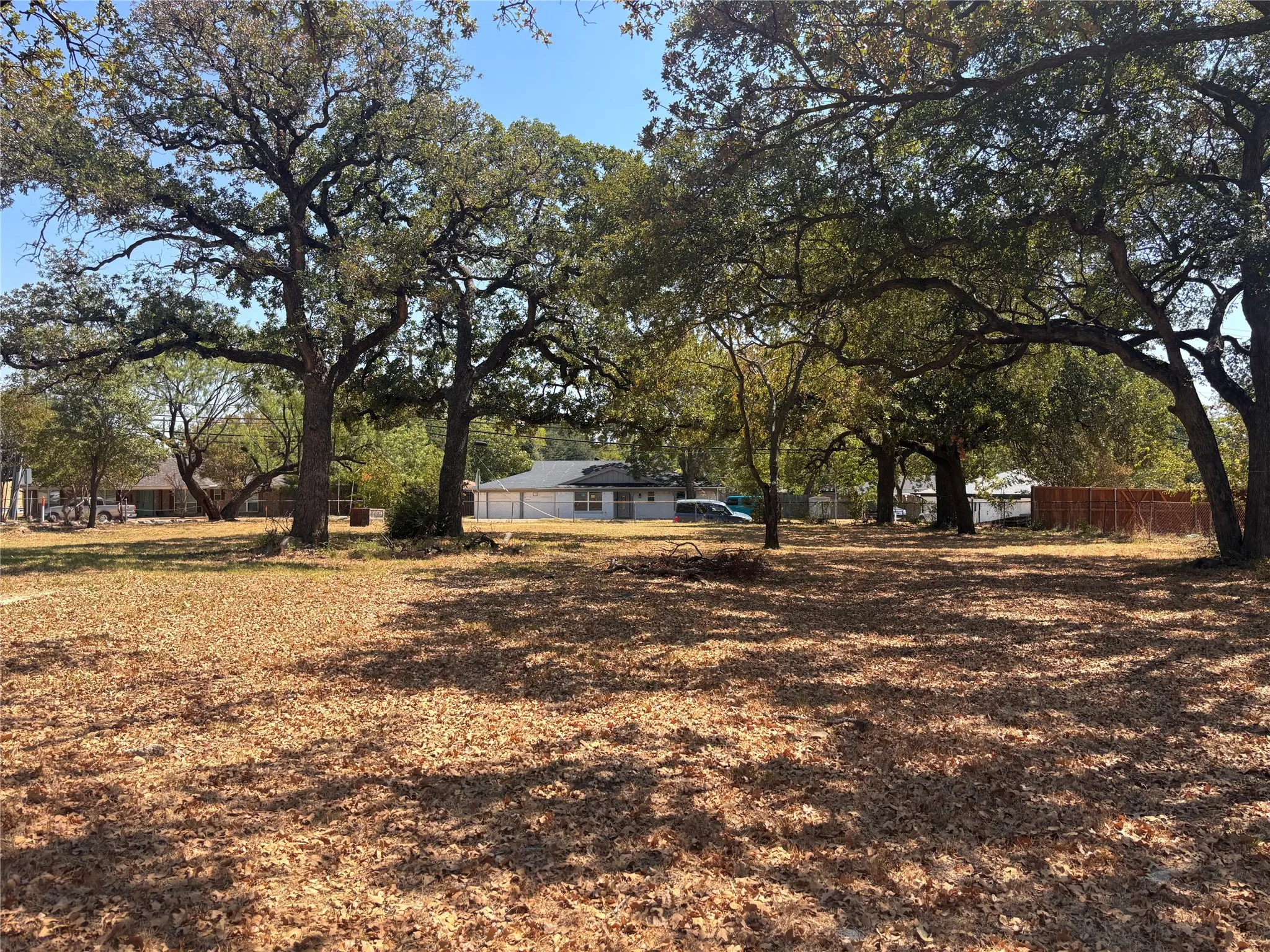 Rear View of Lot