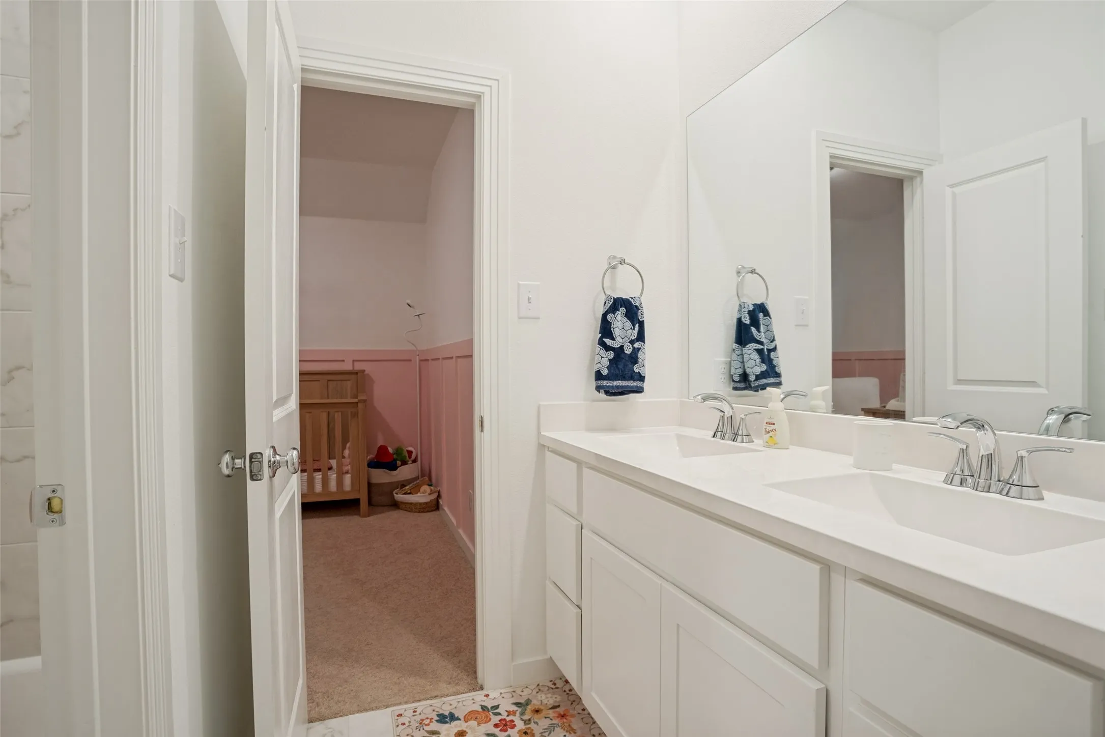 Upstairs Bathroom #1 (Jack and Jill style)
