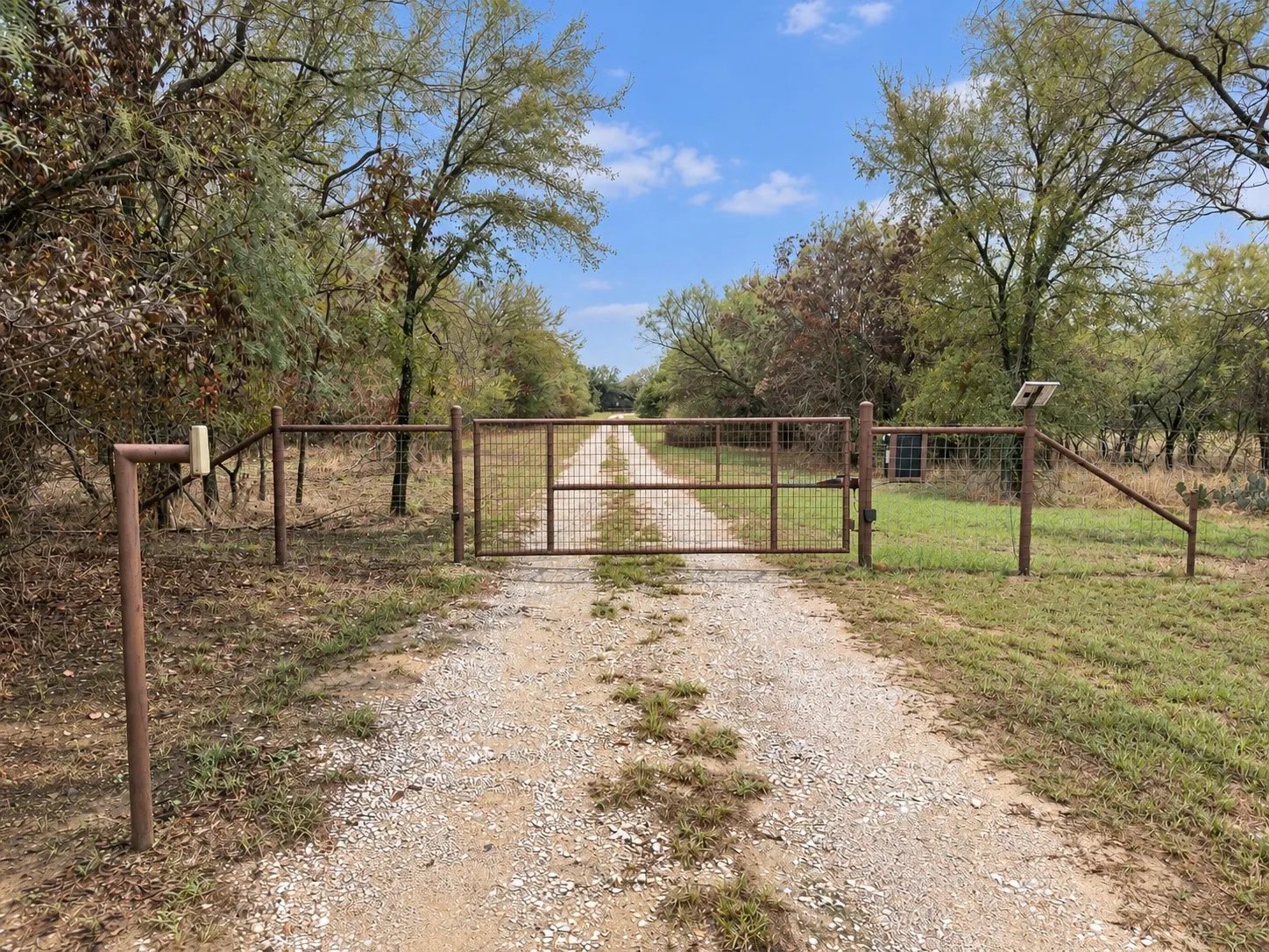 Entry Gate to Property