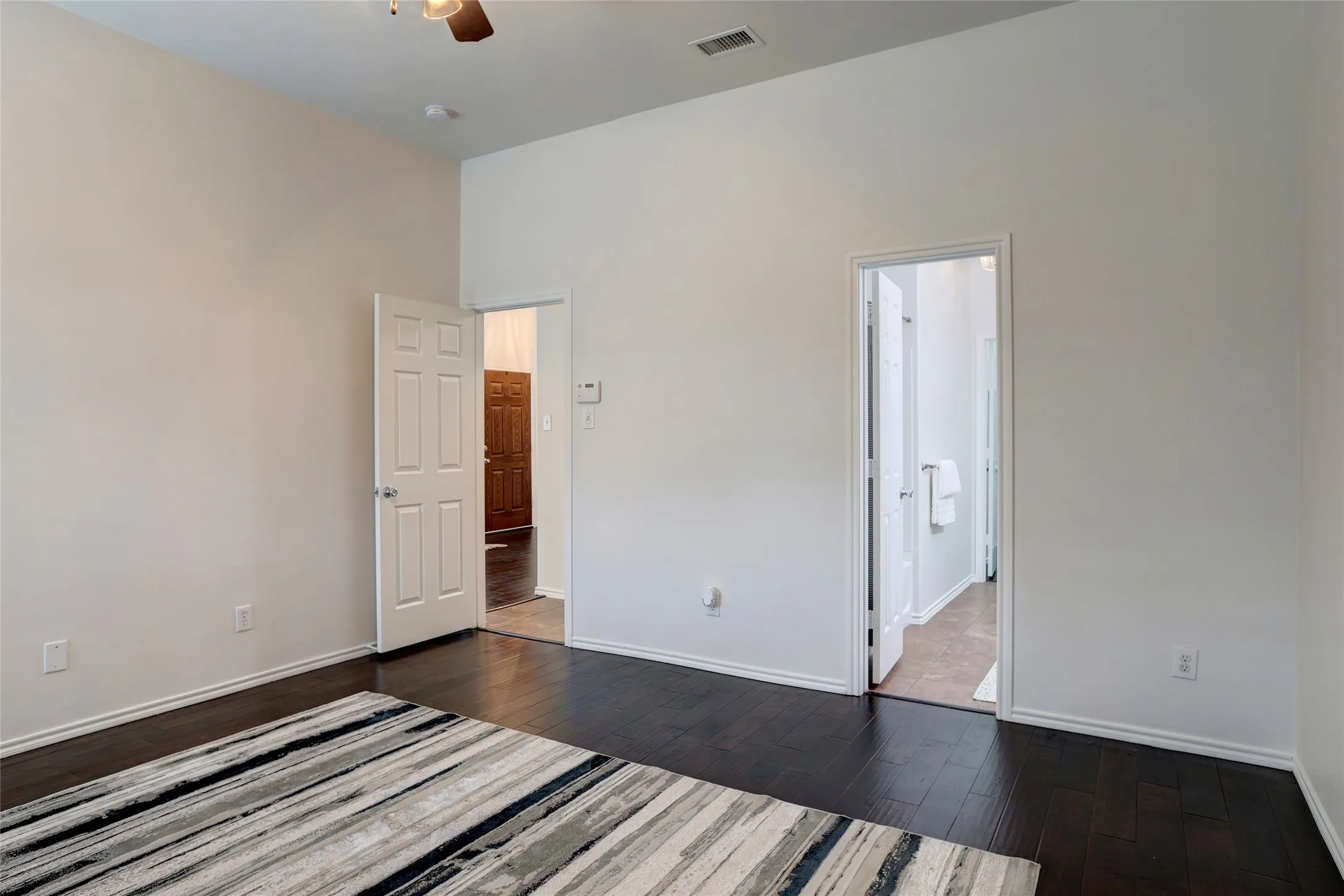 Primary bedroom with ensuite updated bath