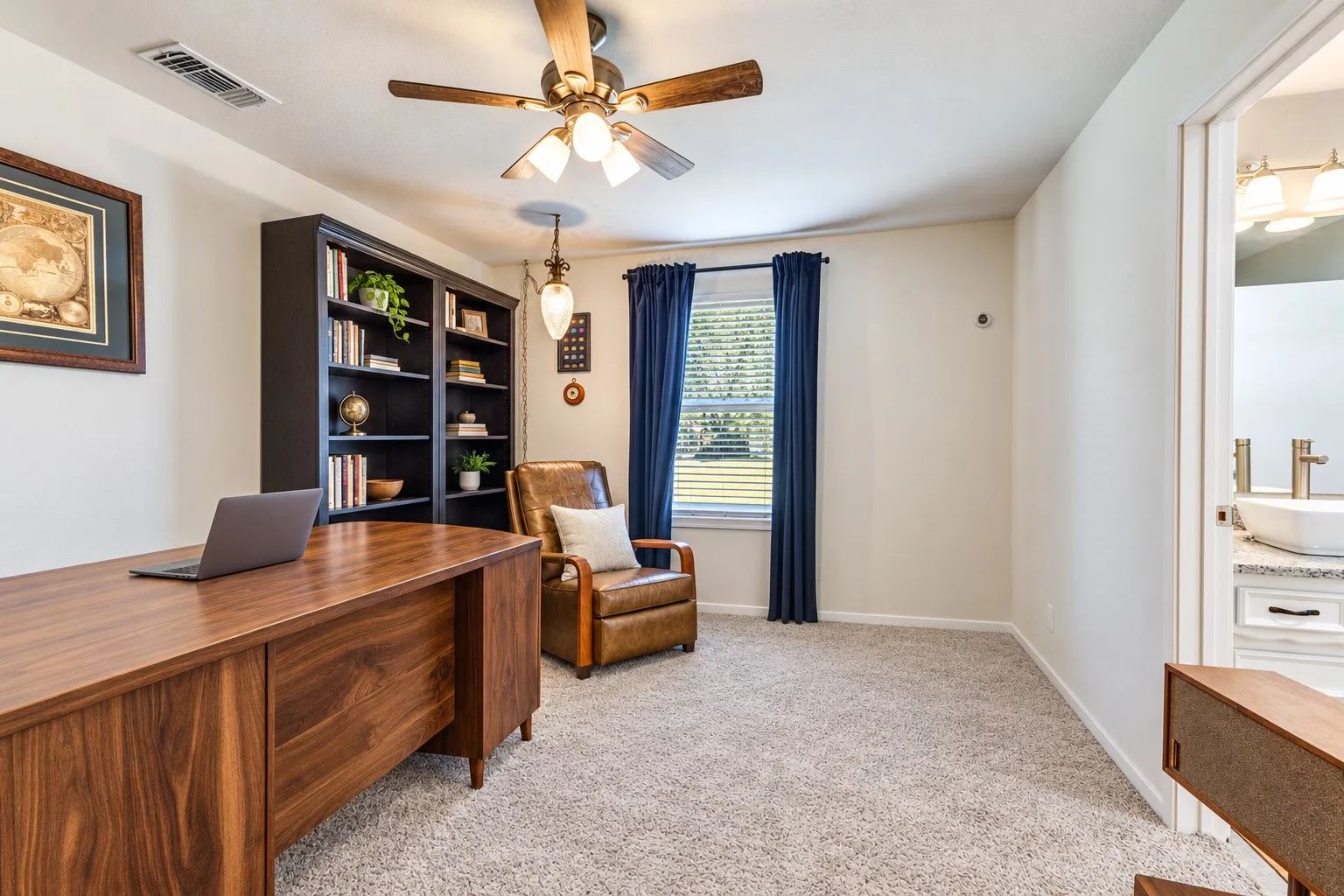 Staged photo with clutter removed