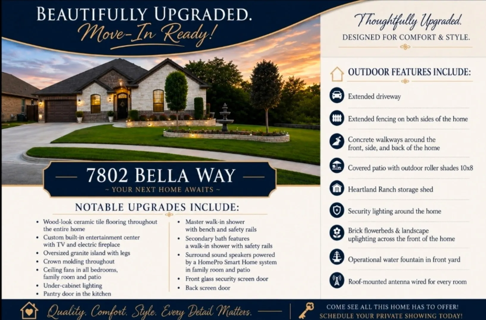 Single Family Residence For Sale in Tarrant County , 7802 Bella Way, Arlington, Texas 76001, 4 Bedroom, 2 Bathroom, 3 Garage spaces, 2,270 Sqft, built in 2020, mls#21291174, Real Estate Agent in Arlington, Homes For Sale in Tarrant county, Homes For Sale in Arlington, Realtor in Arlington Texas, Real Estate Brokerage Independent Realty Texas, Luminita Cordes Realtor