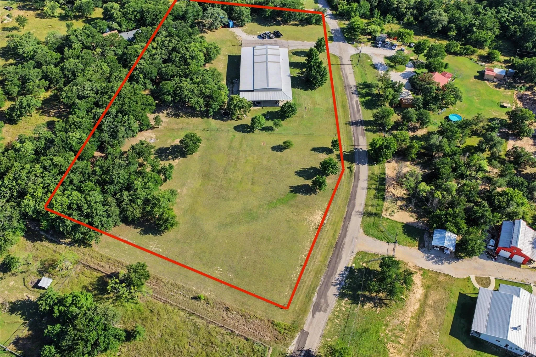 3.29 acres lines approximate