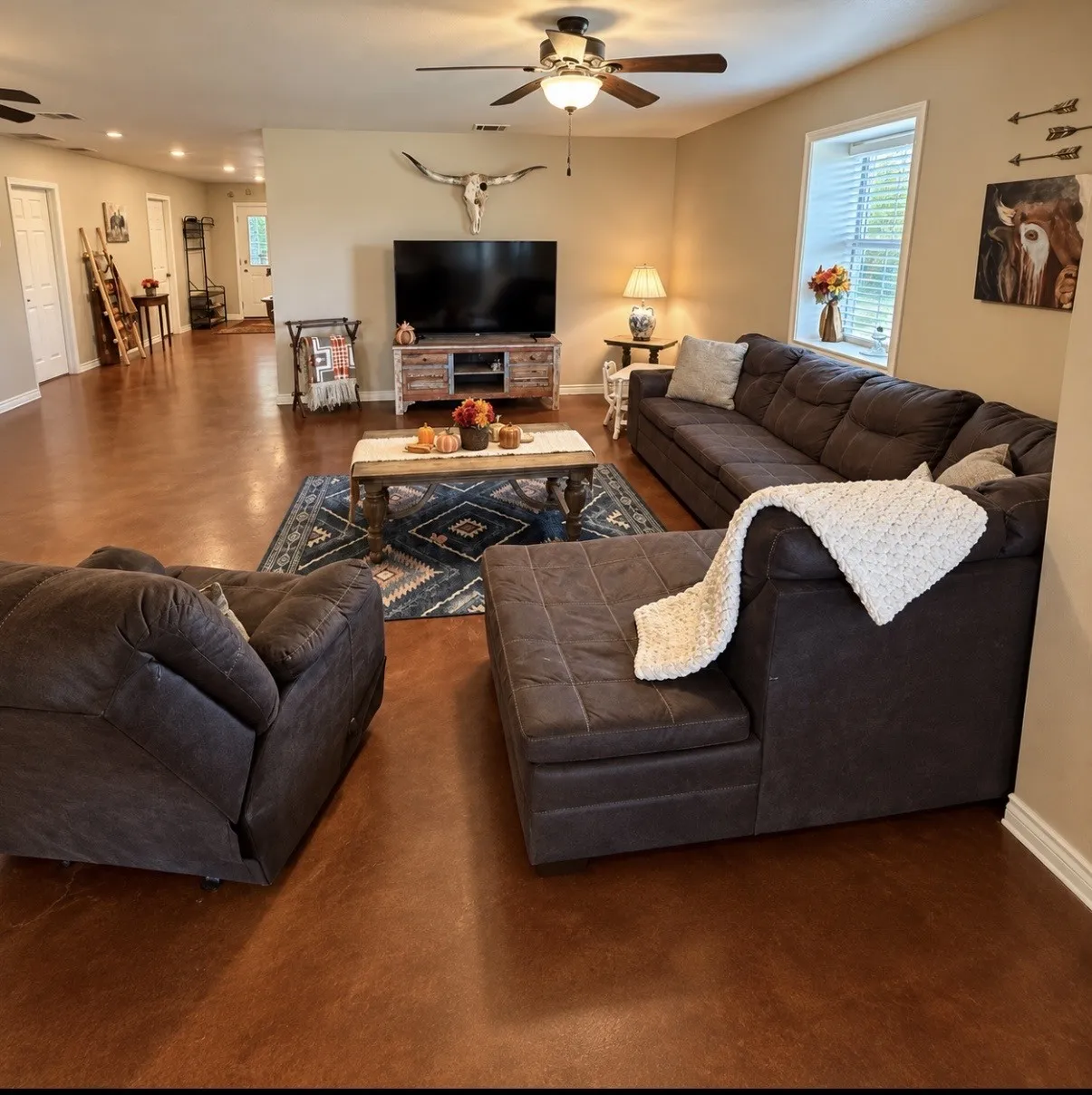 Expansive living area