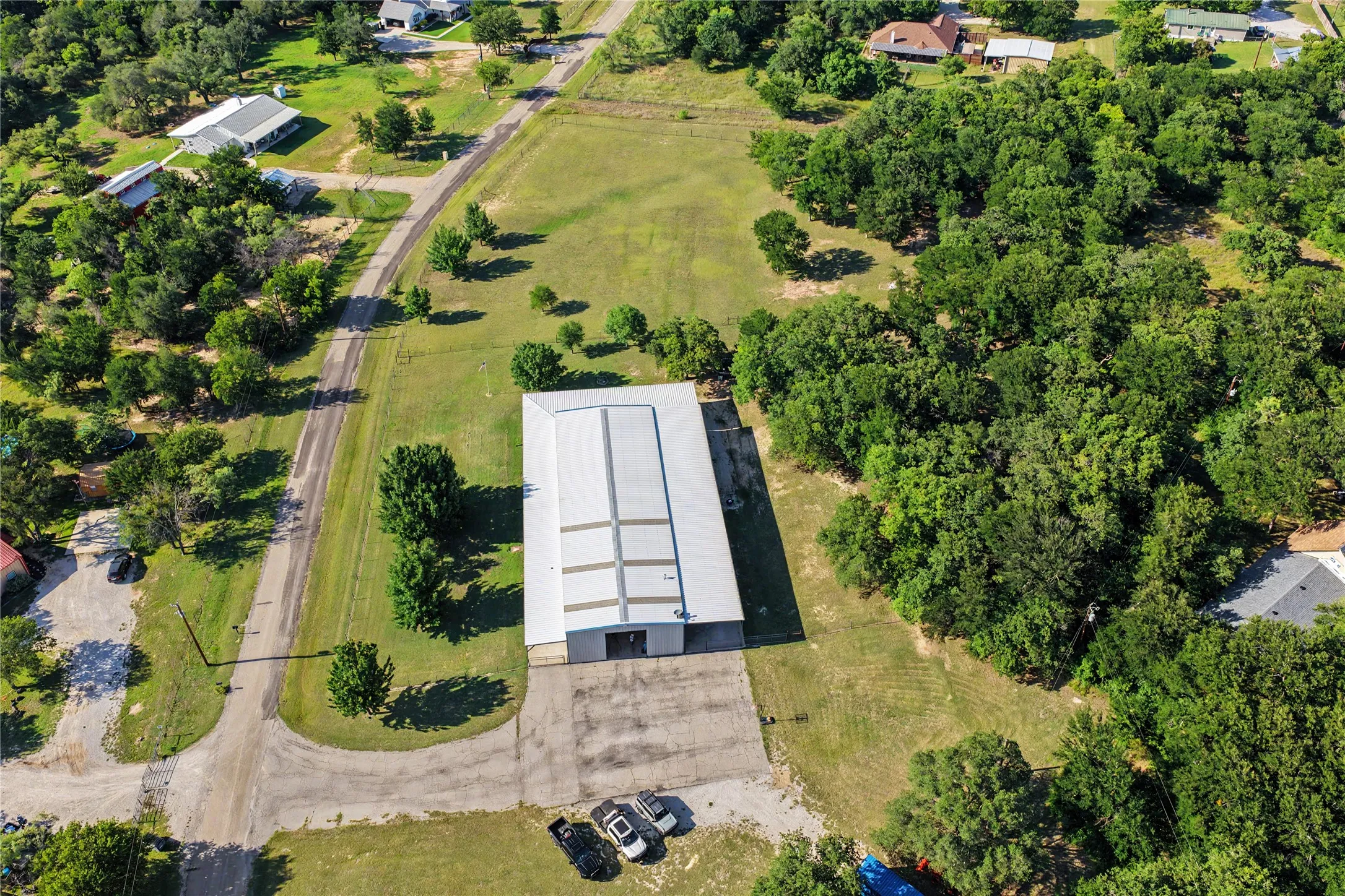 Complete property Arial view 3.29 acres