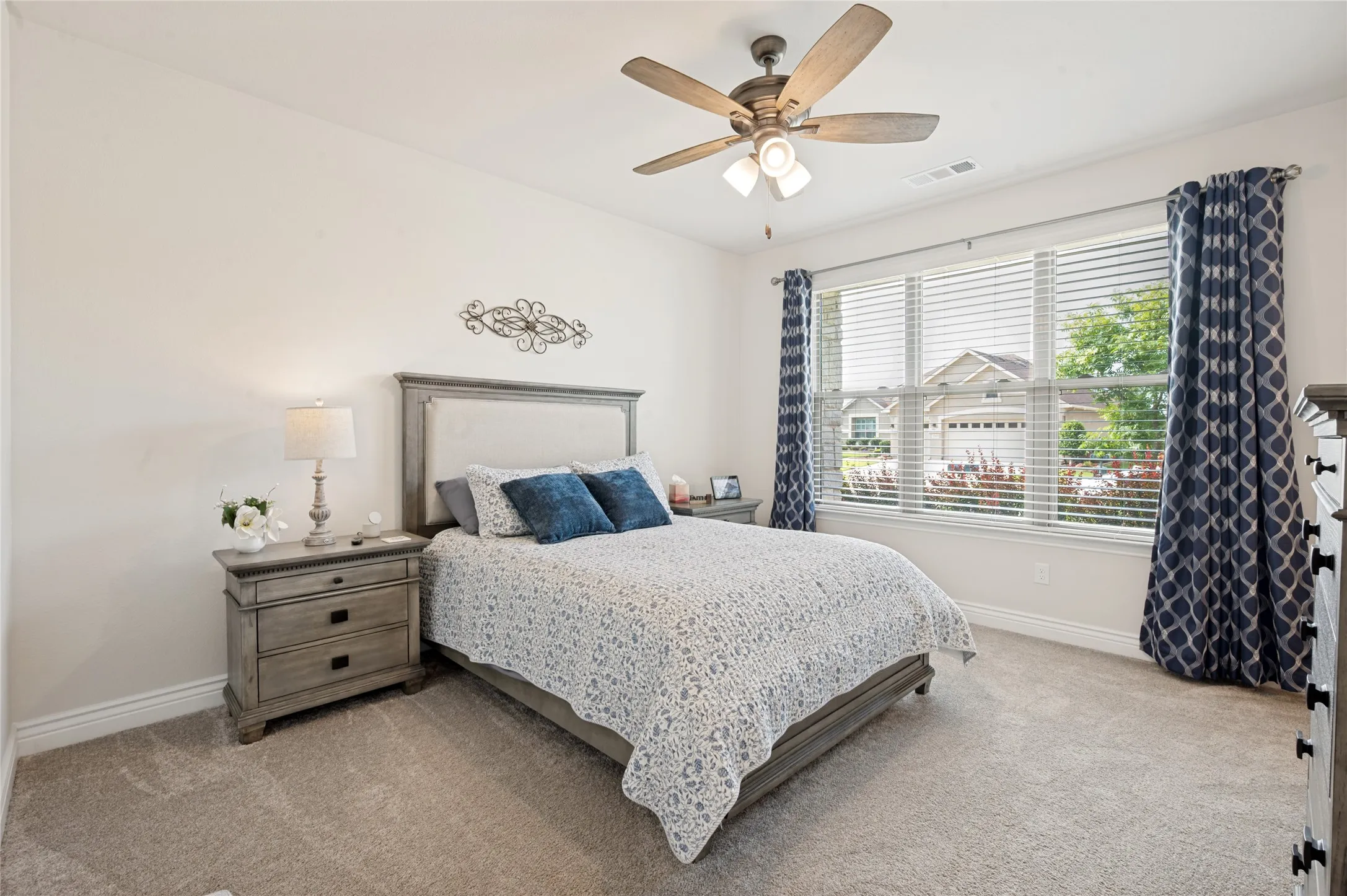 Large Guest Suite with walk in closet and ensuite full bathroom.