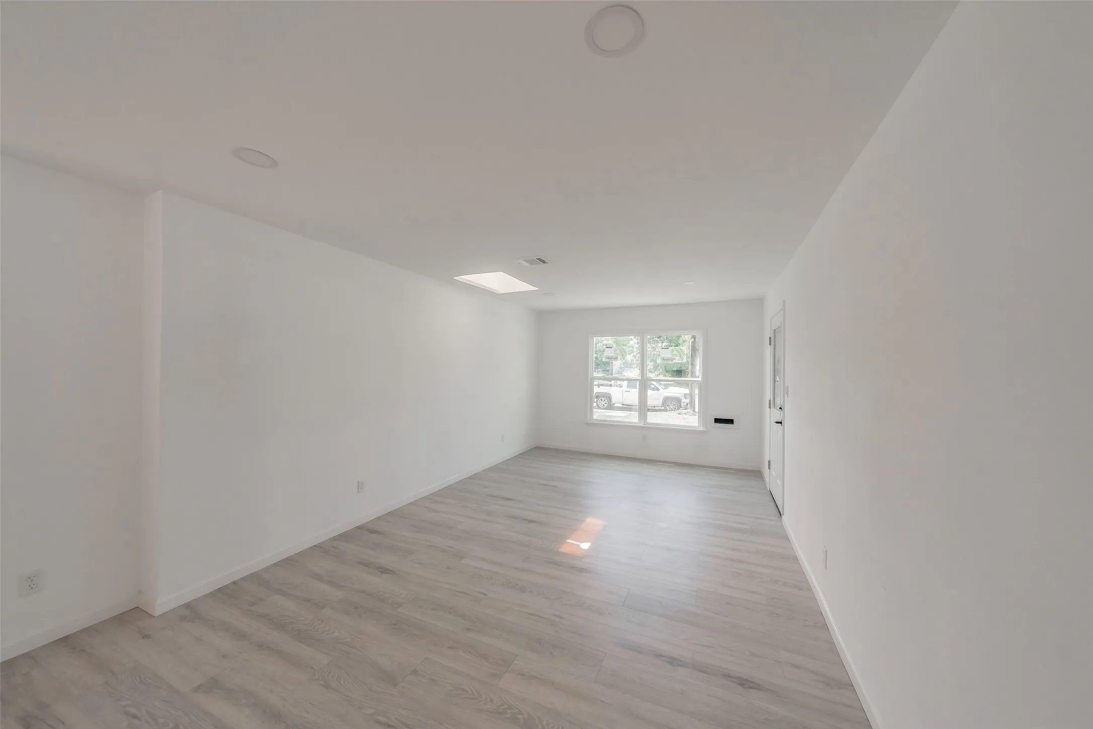 living area by front door.