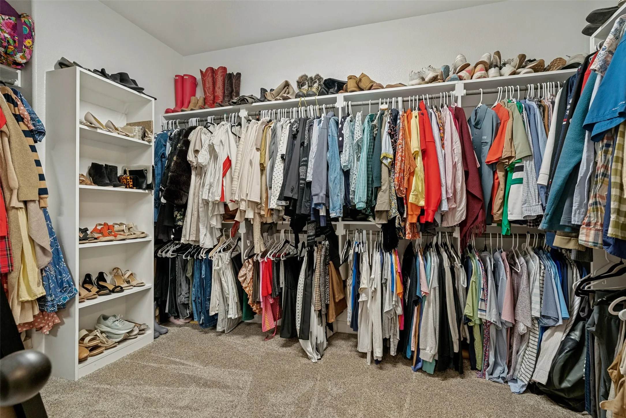 Spacious closet