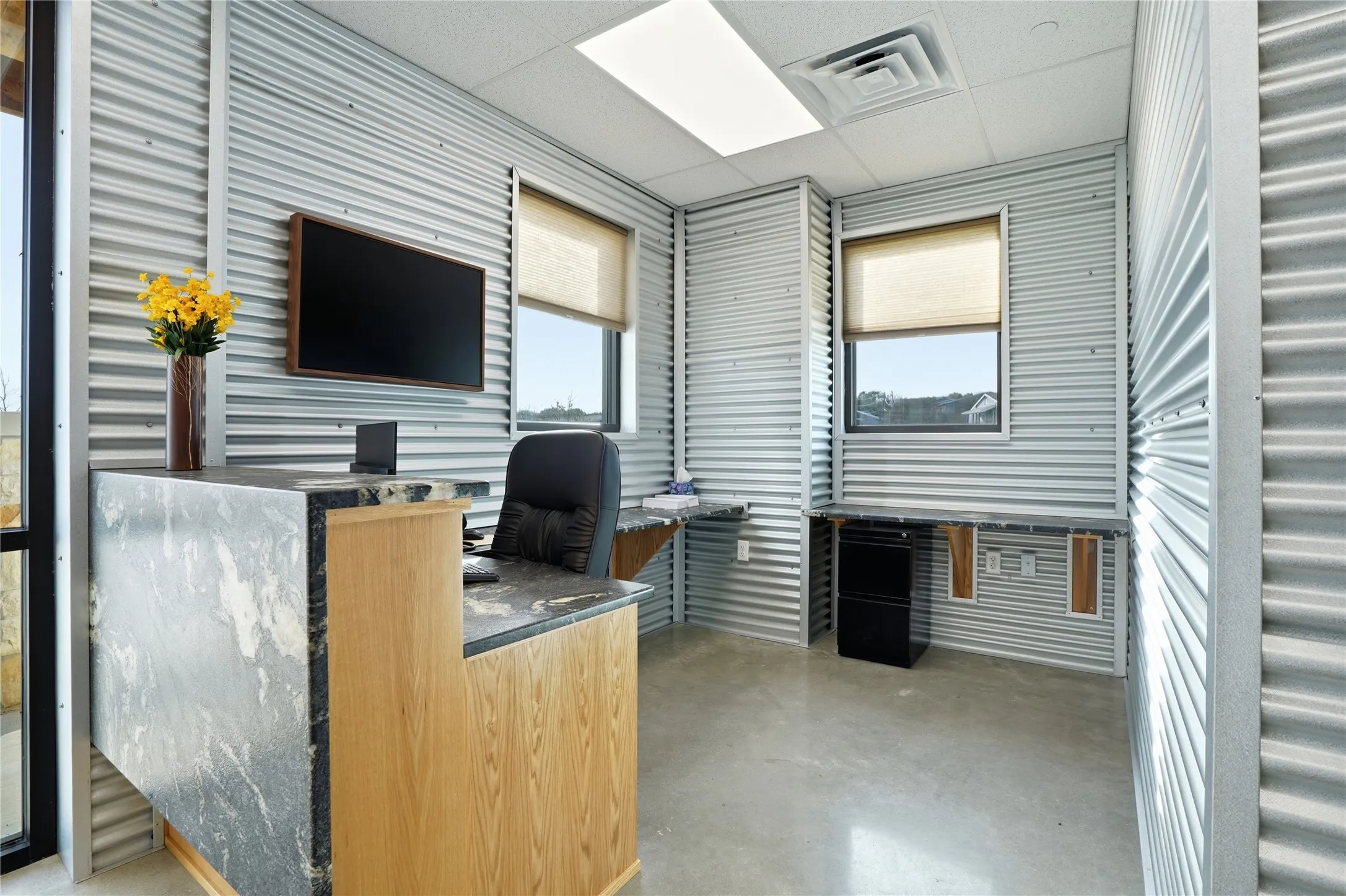 Reception area