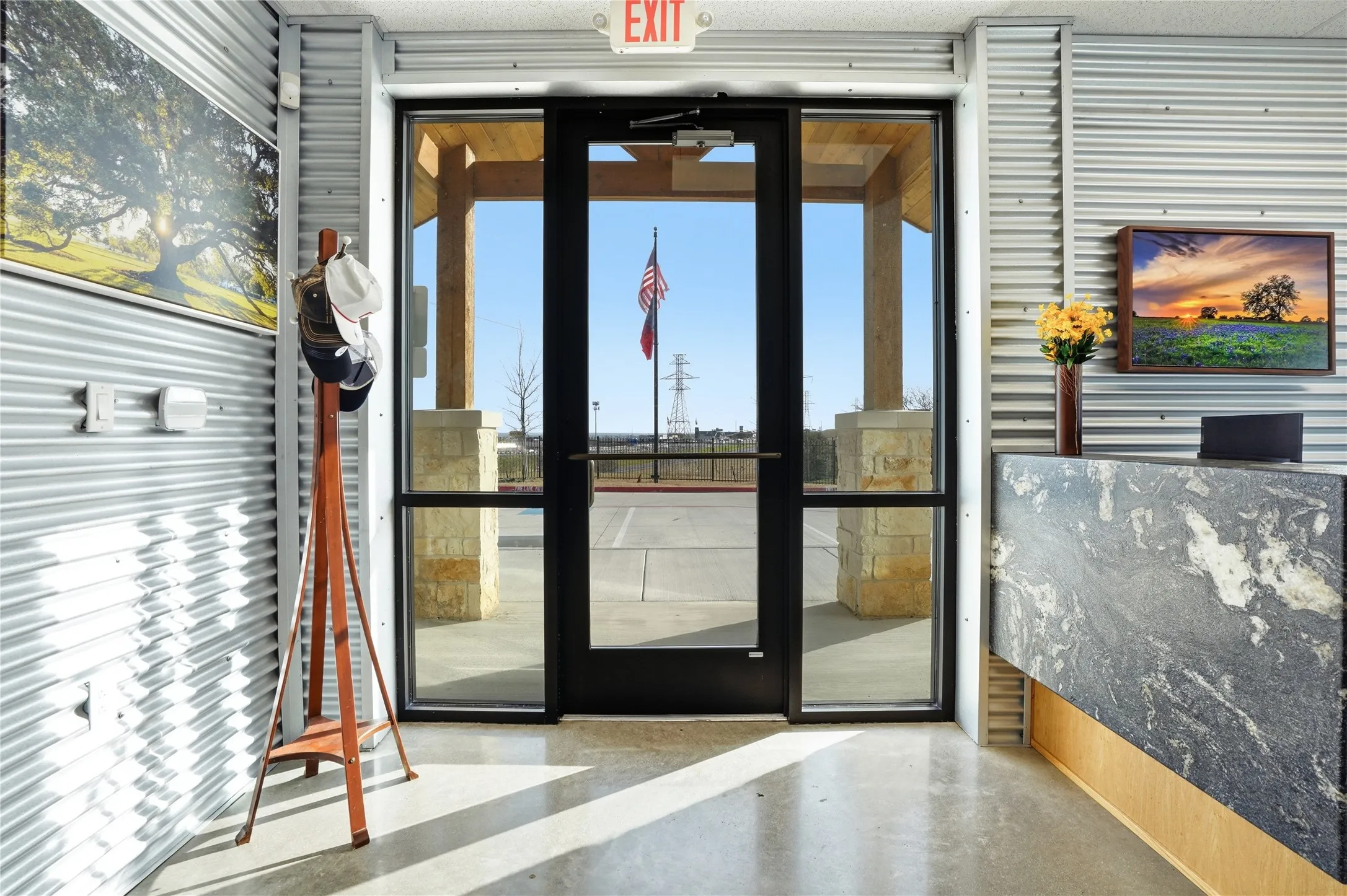 Office entry