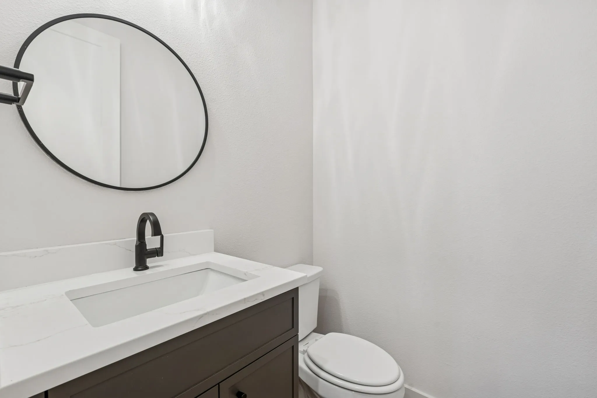 Half bath on first floor.