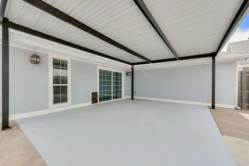 Main house covered patio
