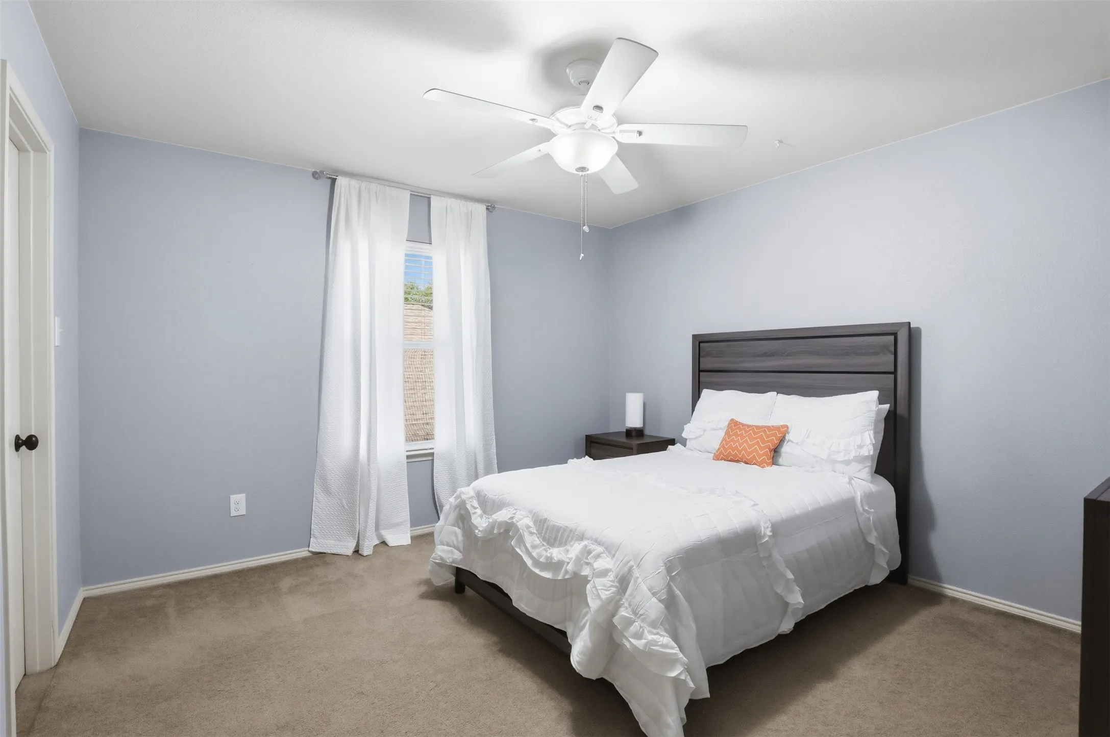 Bedroom located on the 2nd floor with a large walk in closet.