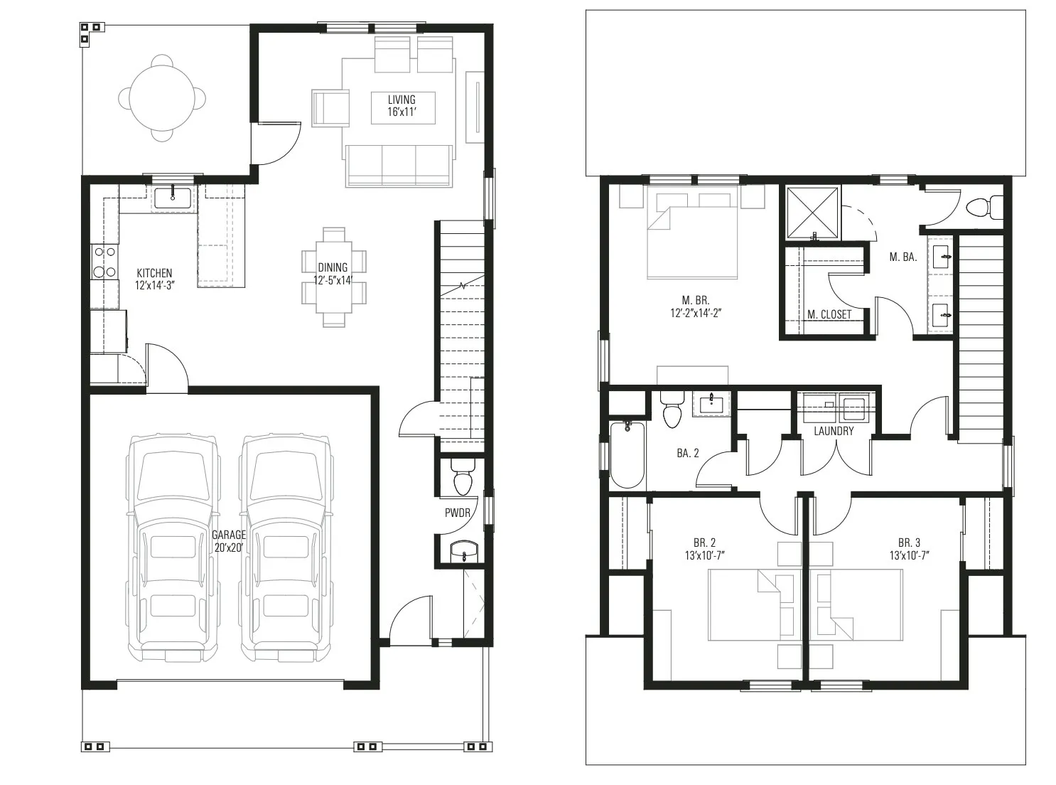 1,798 SQF, 3 Bedrooms and 2.5 Baths