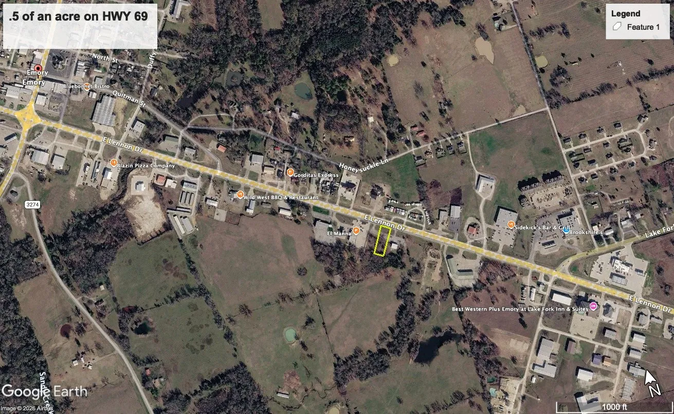 Improved Land For Sale in Rains County , 788 E Lennon Drive, Emory, Texas 75440, 0, 0, Garage spaces, 0 Sqft, built in 0, mls#21293495, Real Estate Agent in Emory, Homes For Sale in Rains county, Homes For Sale in Emory, Realtor in Emory Texas, Real Estate Brokerage Independent Realty Texas, Luminita Cordes Realtor