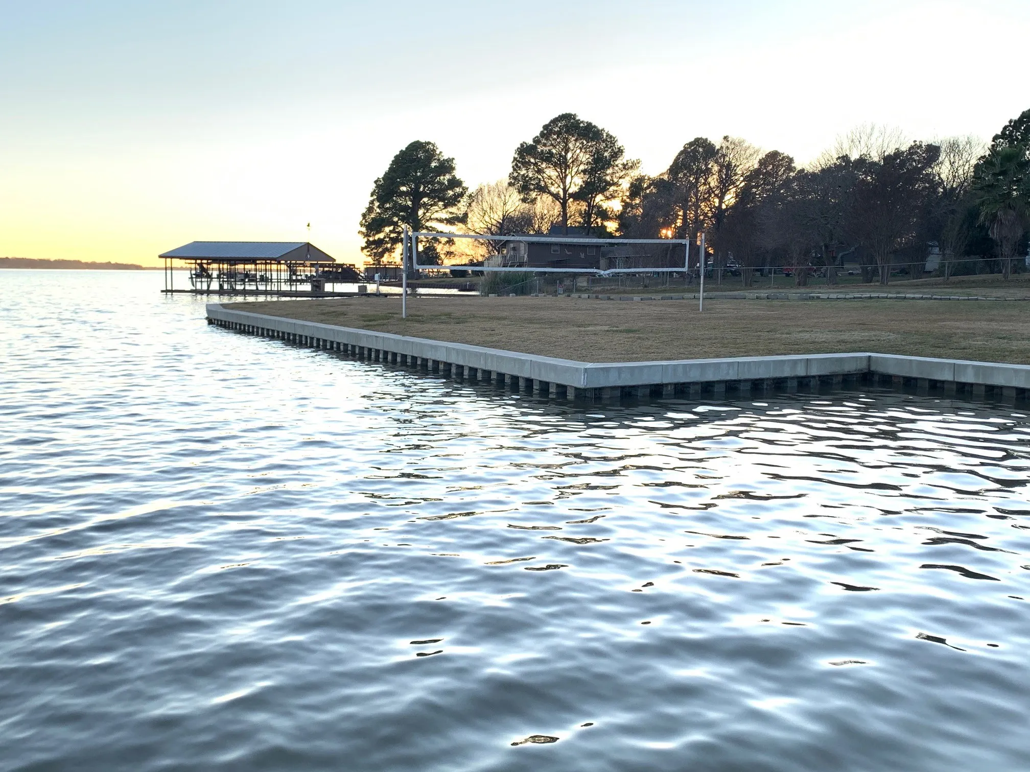50 year warranty Vinyl Sea Wall with 18' concrete cap