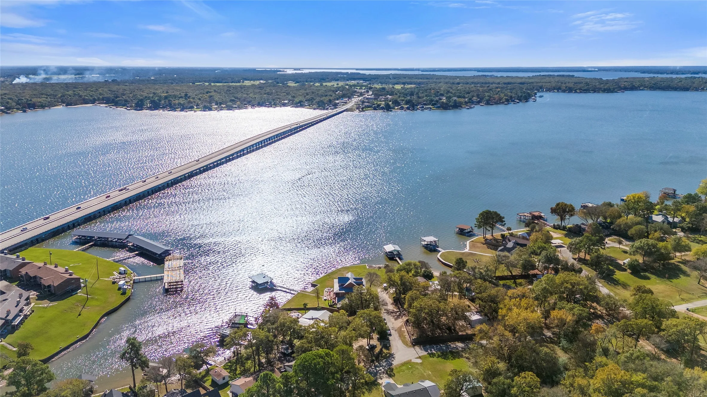 No need to head to open water, this cove is perfect for all your water activities!