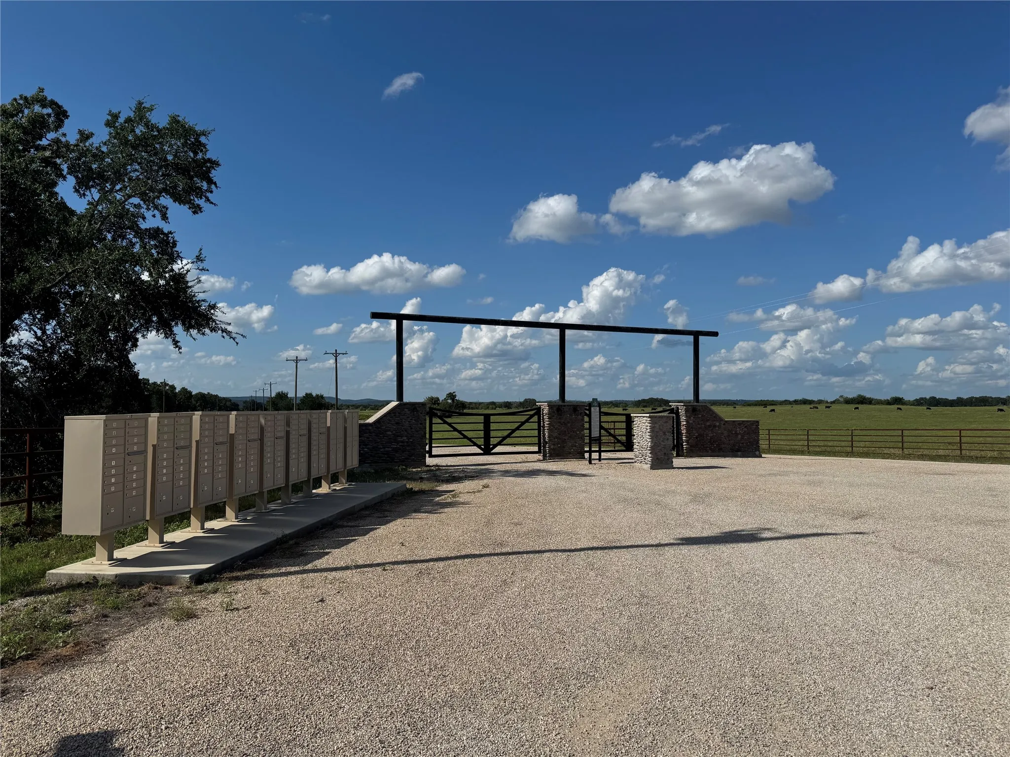 Gated entrance